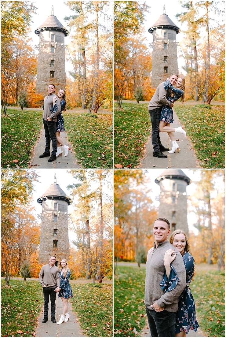 Fall Cross Estate Gardens Engagement photos Maryland Wedding Photographer