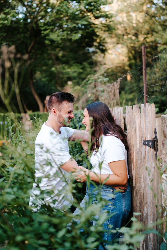 Cross Estate Gardens Engagement Photos Maryland Wedding Photographer