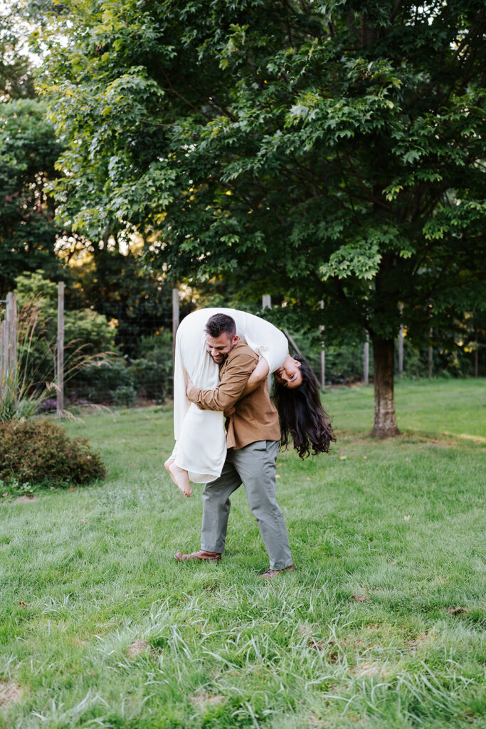 Cross Estate Gardens Engagement Photos Maryland Wedding Photographer