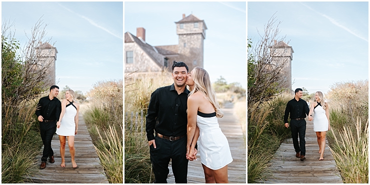 Summer Beach Engagement photos Maryland Wedding Photographer