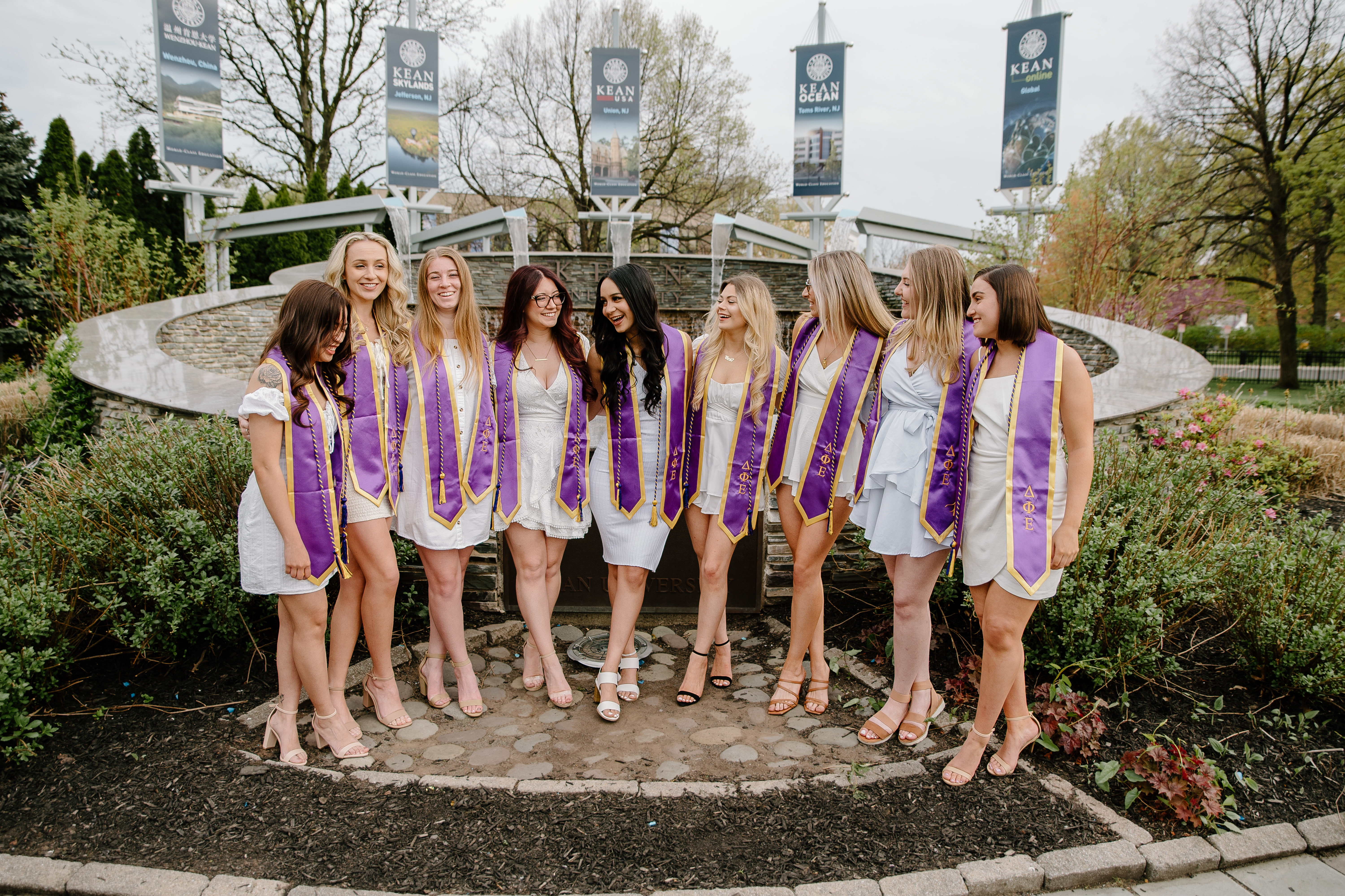 Spring Kean University DPHIE Graduation Session New Jersey Graduation Photographer