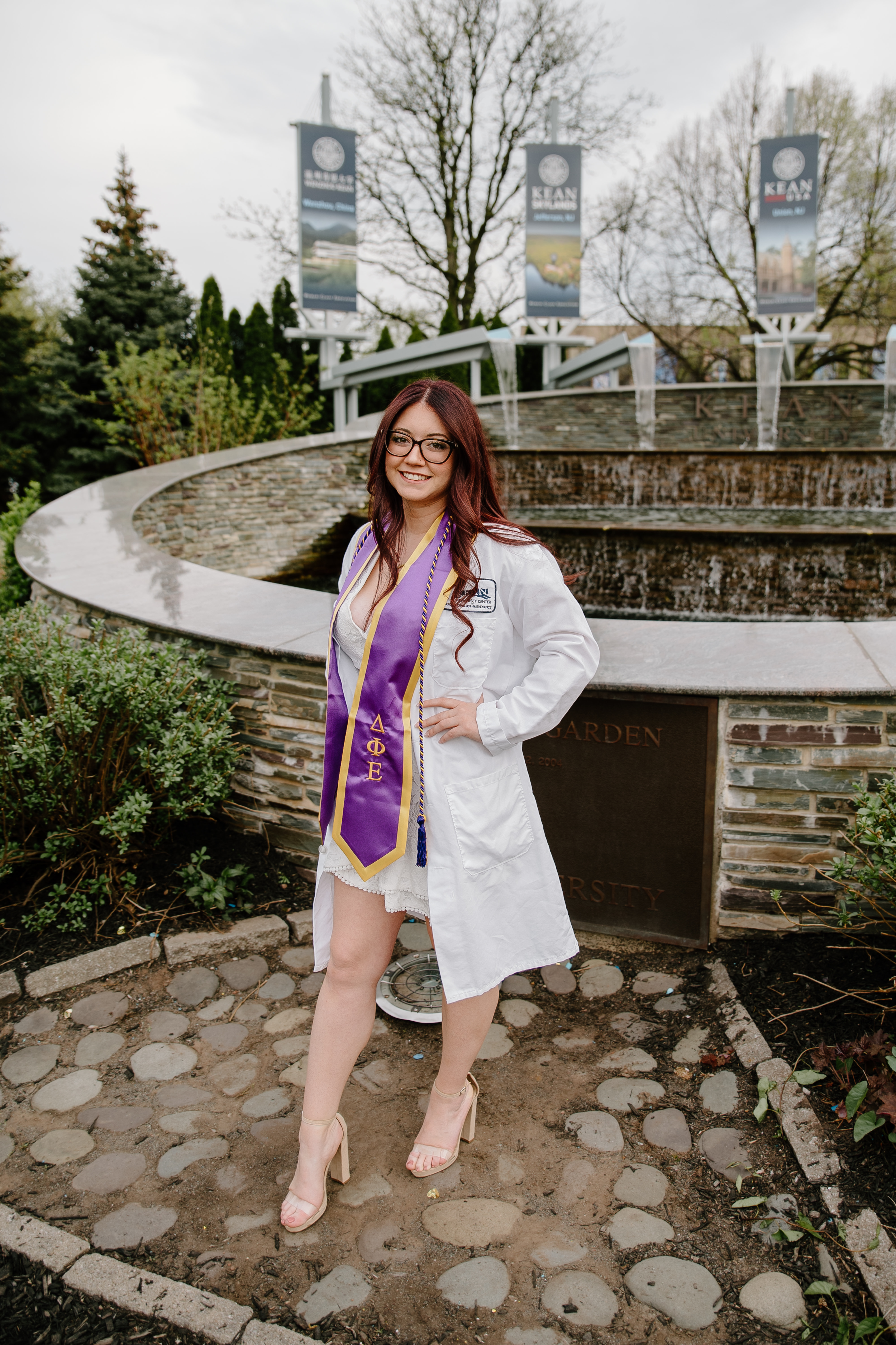 Spring Kean University DPHIE Graduation Session New Jersey Graduation Photographer