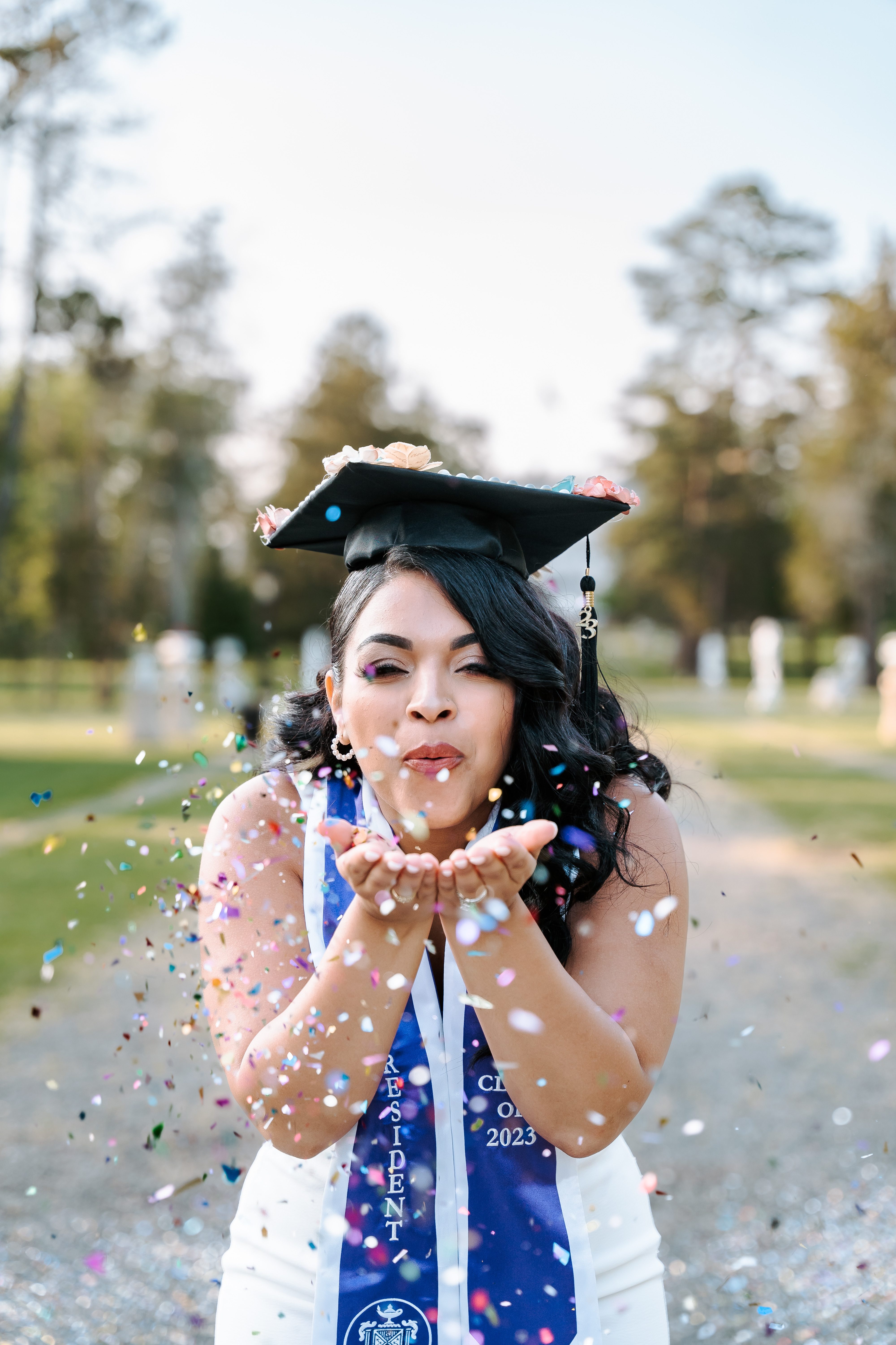 Spring Georgian Court University Graduation Session New Jersey Graduation Photographer