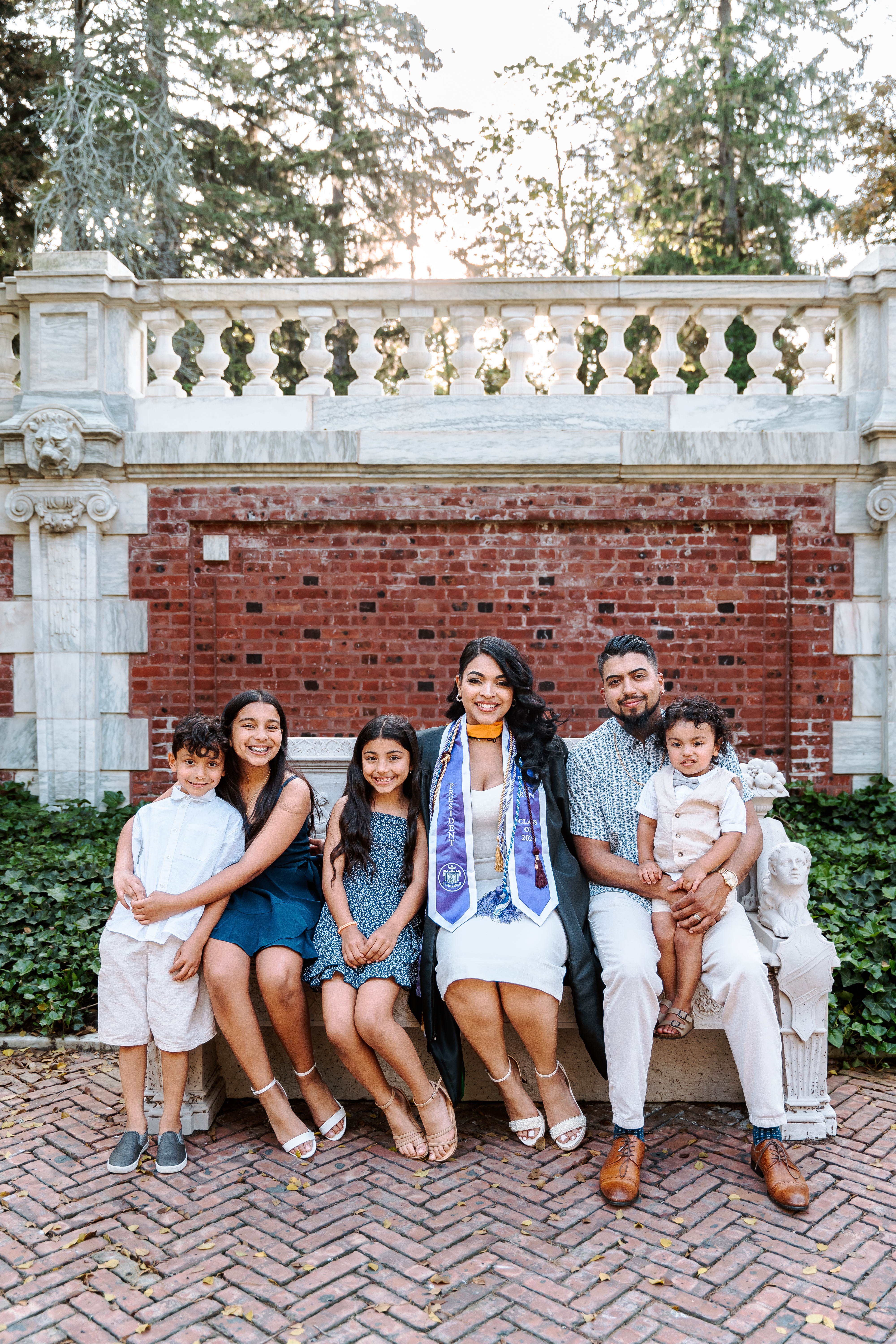 Spring Georgian Court University Graduation Session New Jersey Graduation Photographer