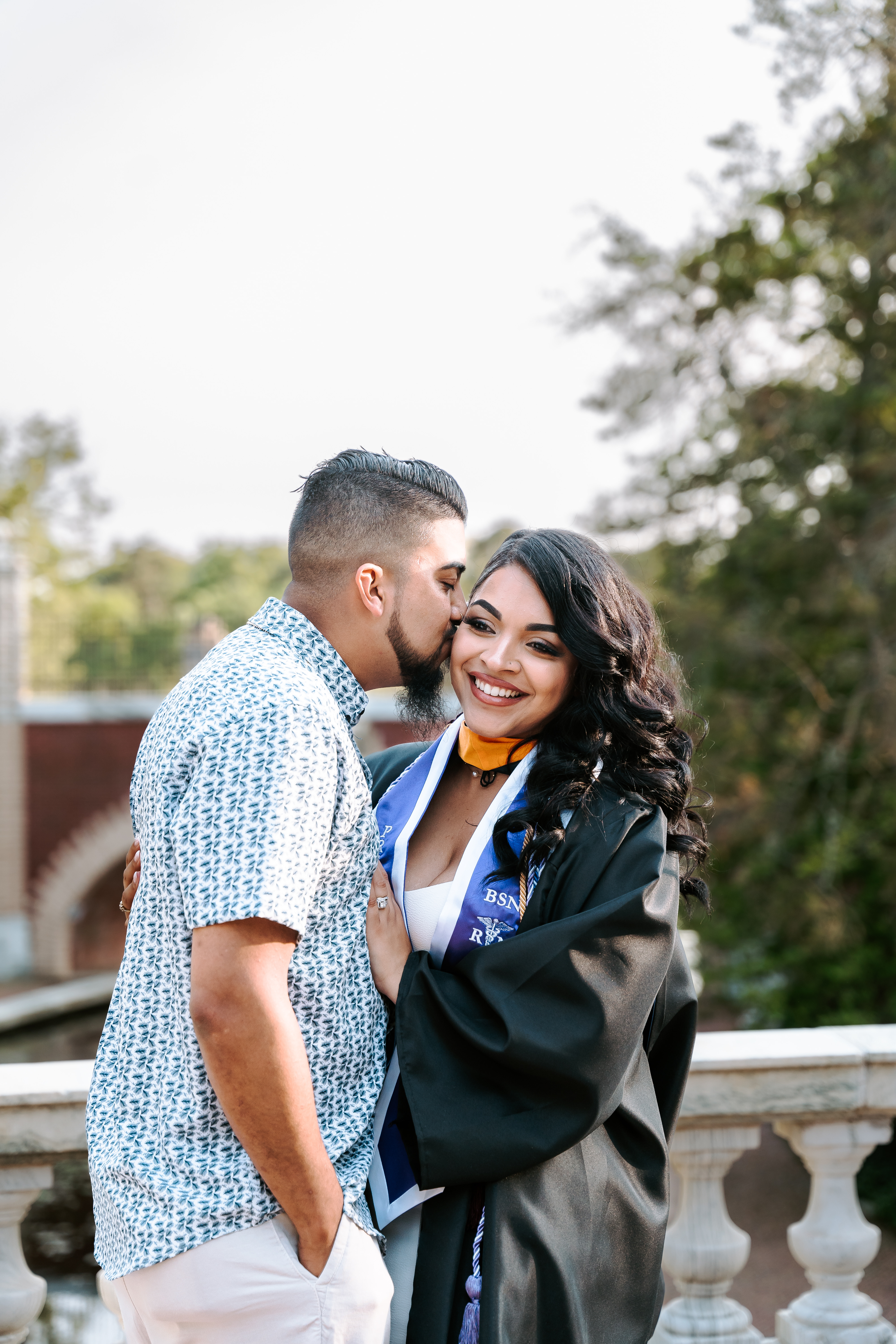 Spring Georgian Court University Graduation Session New Jersey Graduation Photographer