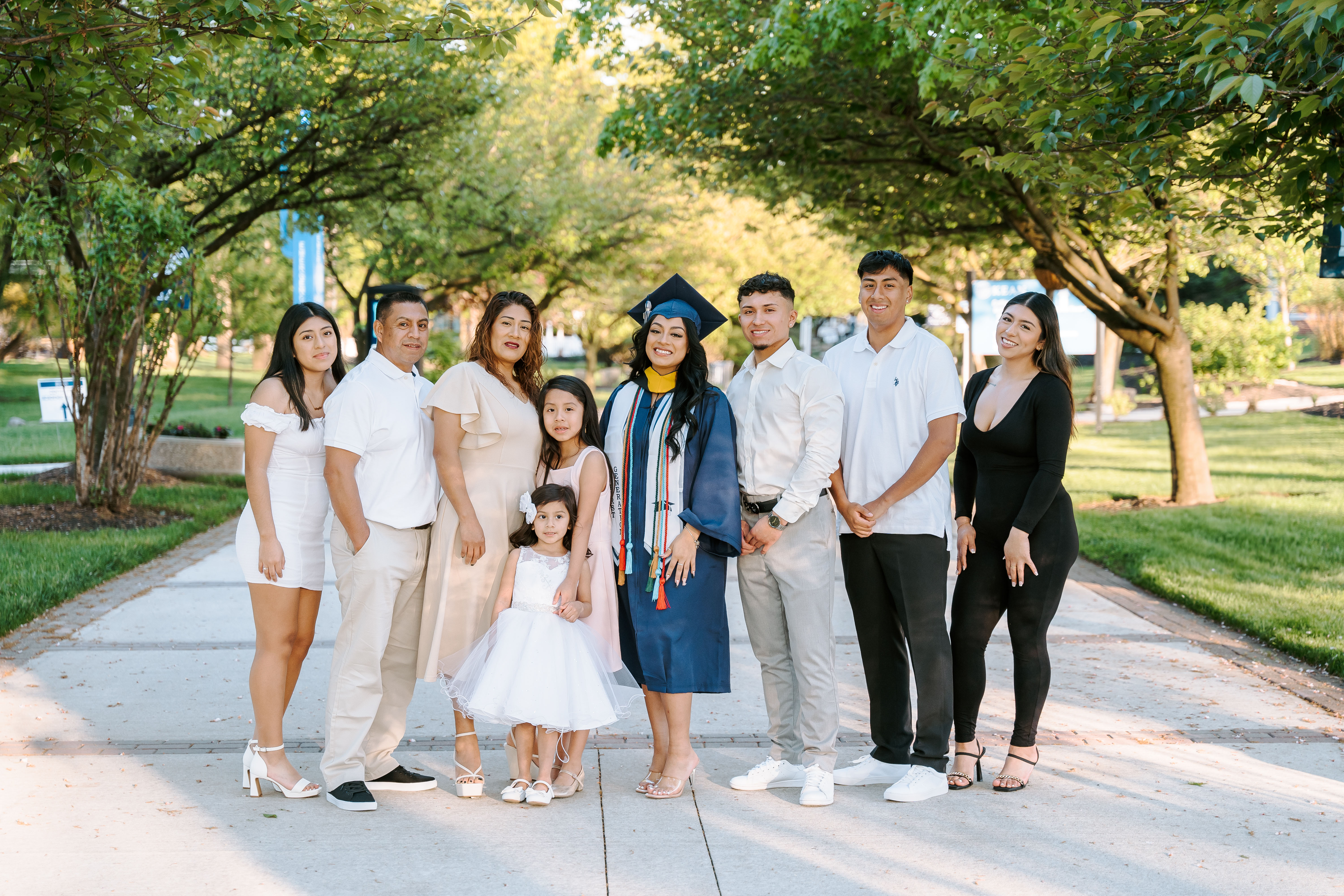 Spring Kean Univerity Union Graduation Session New Jersey Graduation Photographer