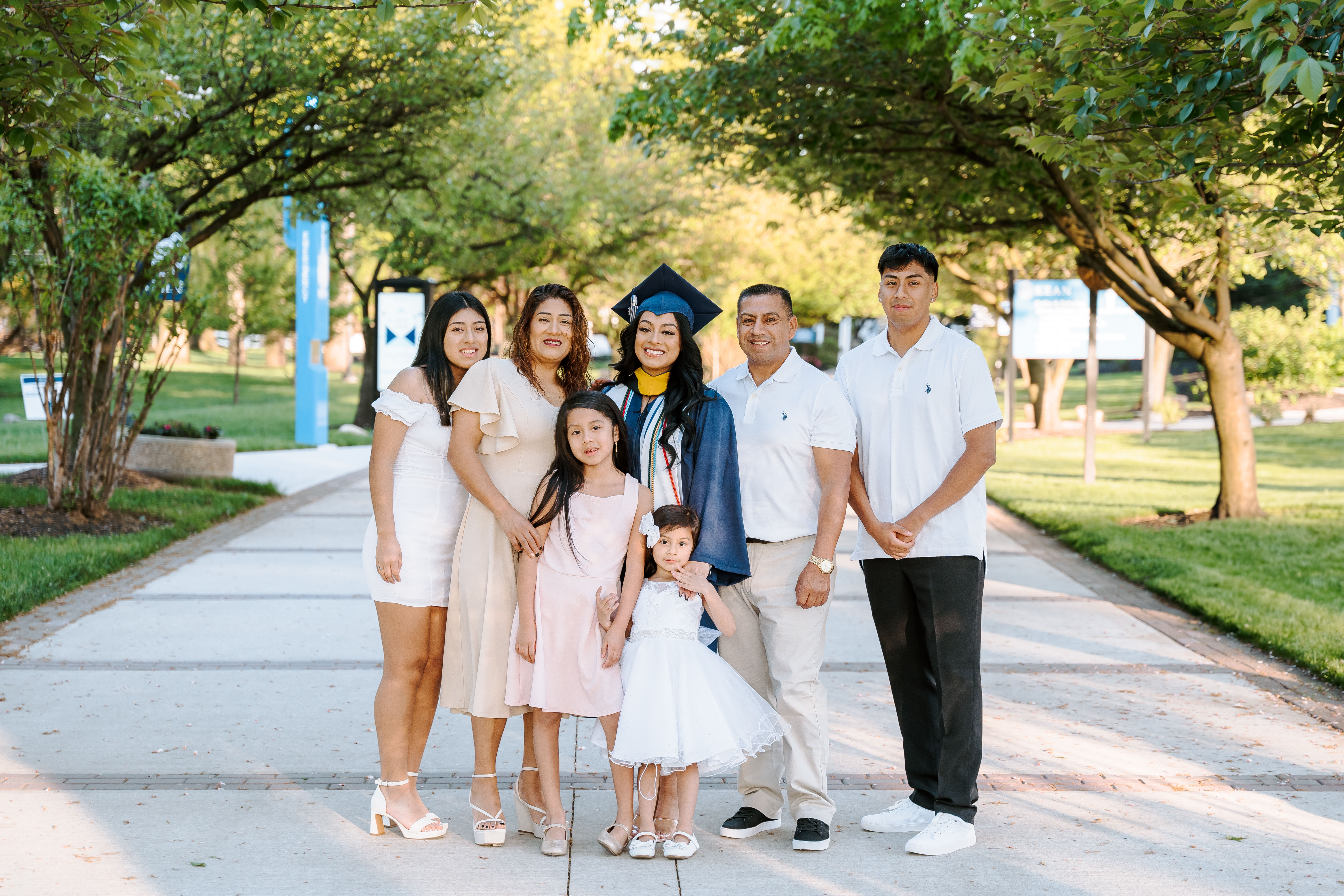 Spring Kean Univerity Union Graduation Session New Jersey Graduation Photographer