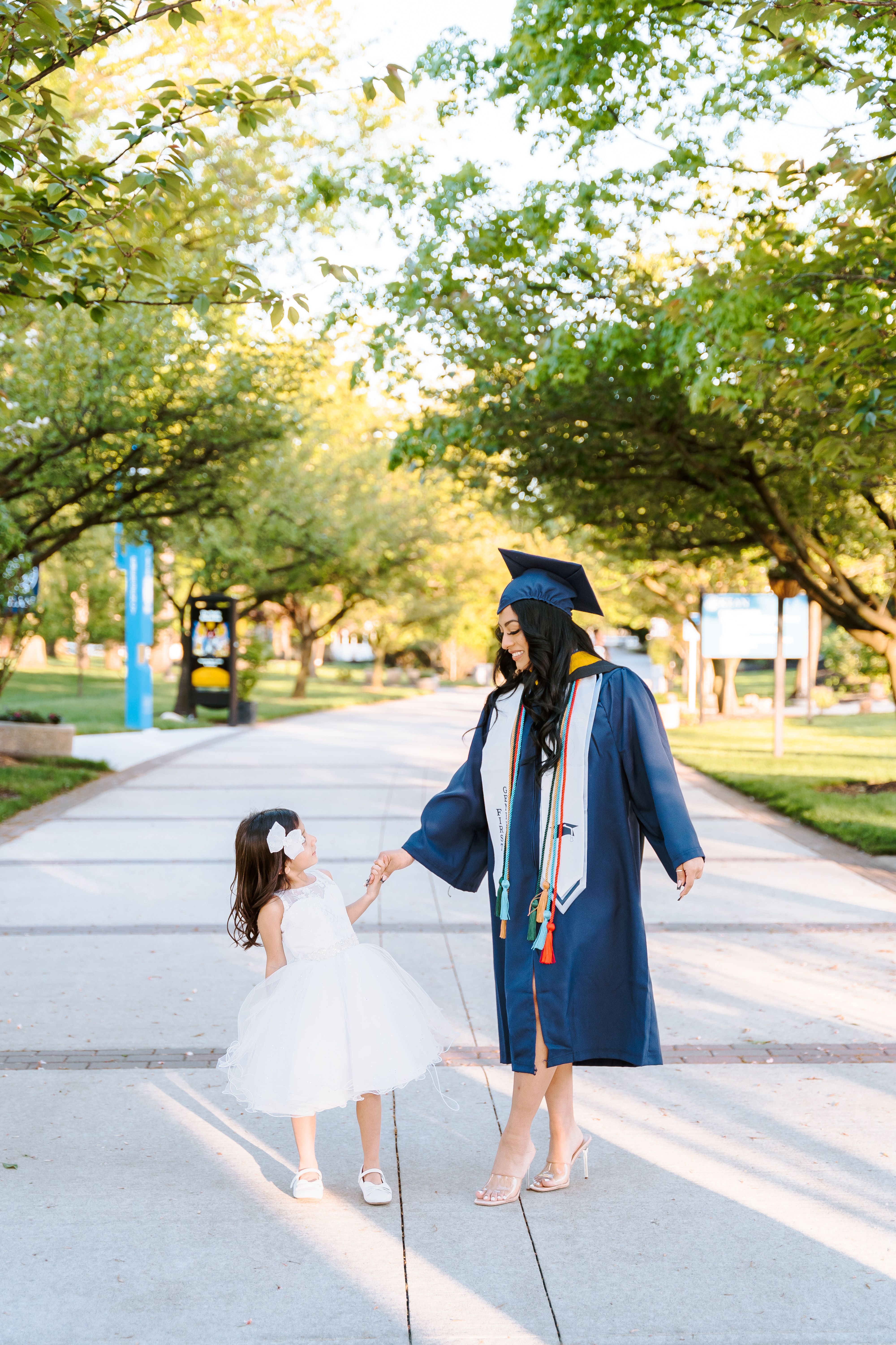 Spring Kean Univerity Union Graduation Session New Jersey Graduation Photographer