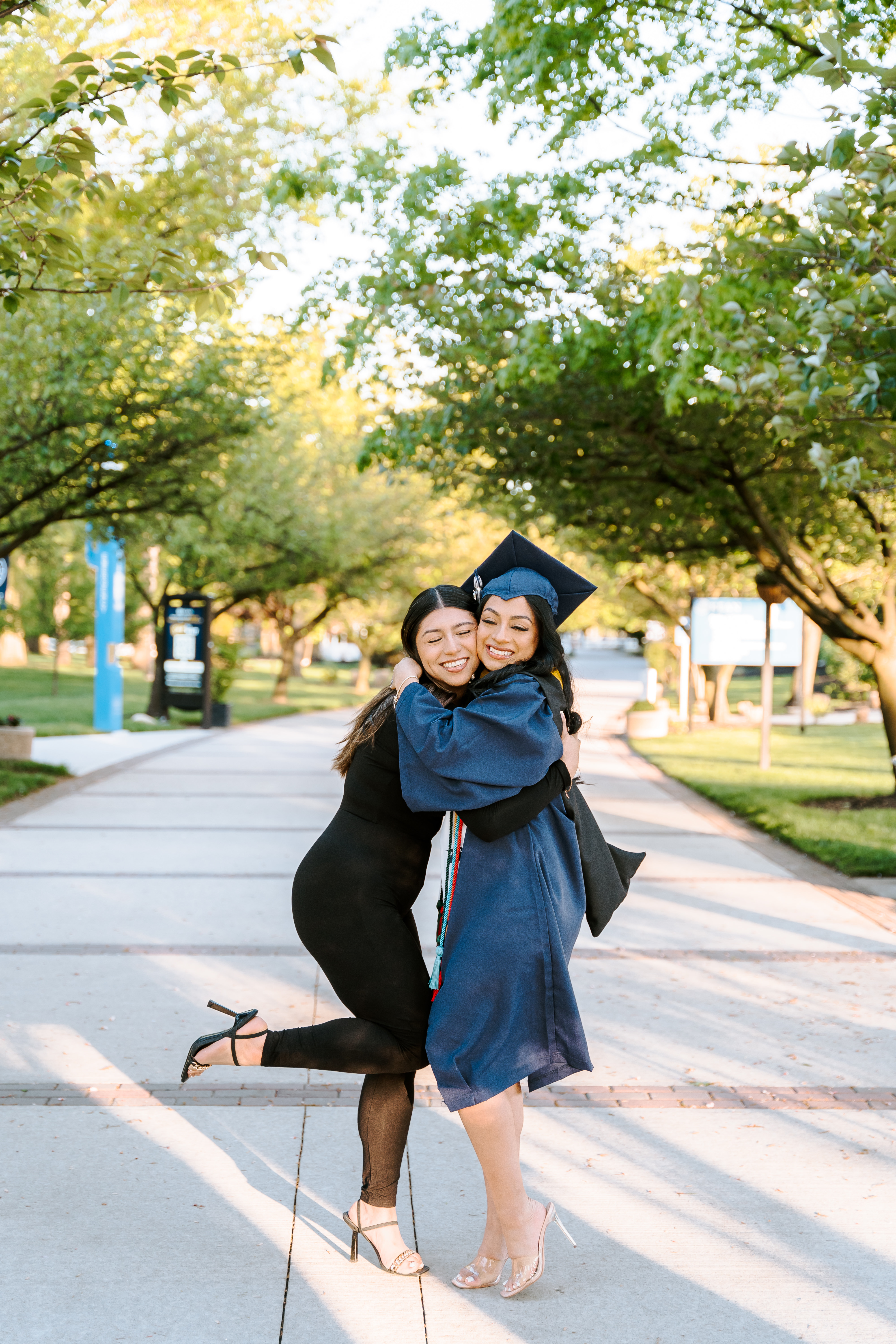 Spring Kean Univerity Union Graduation Session New Jersey Graduation Photographer