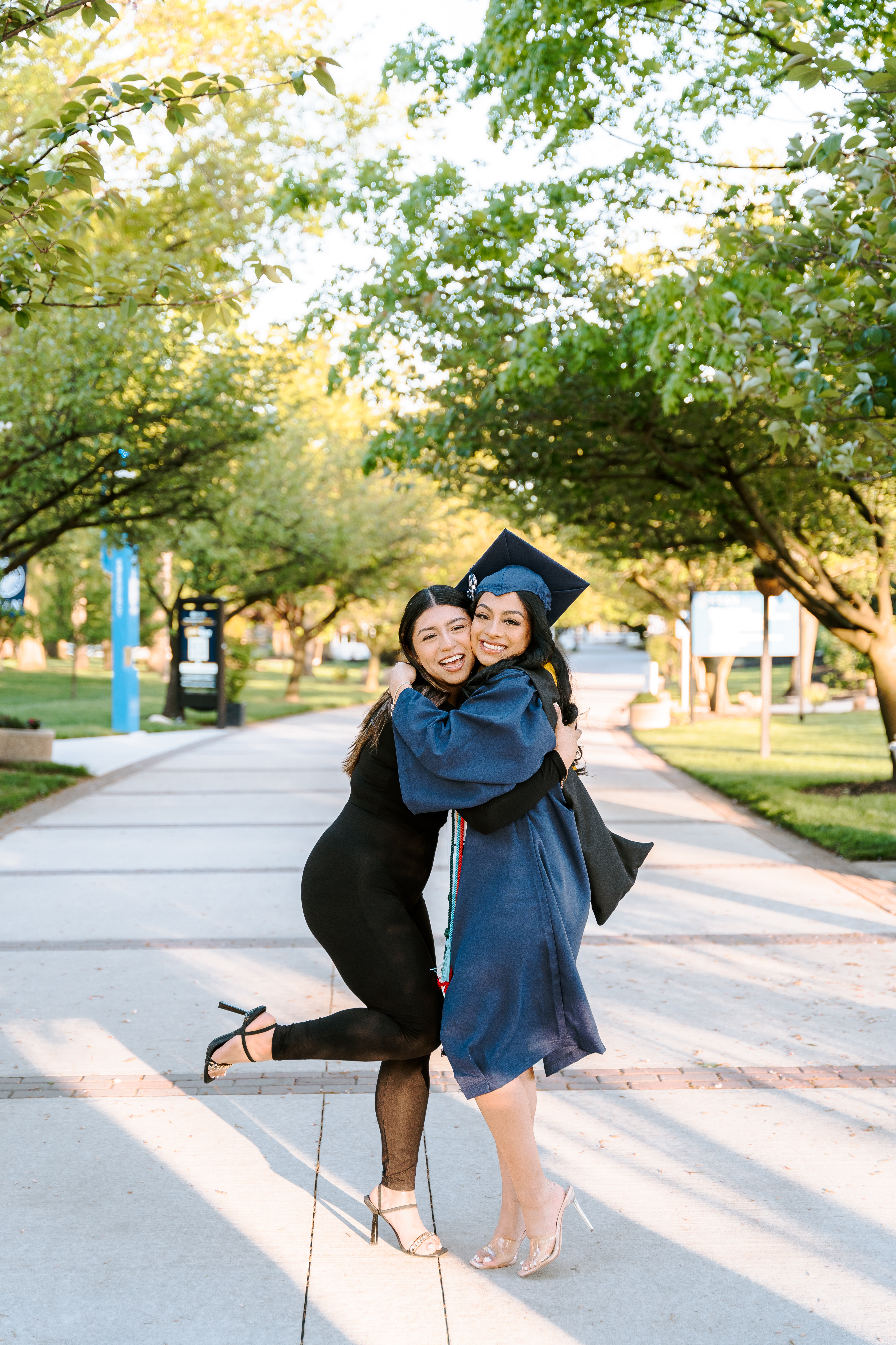 Spring Kean Univerity Union Graduation Session New Jersey Graduation Photographer