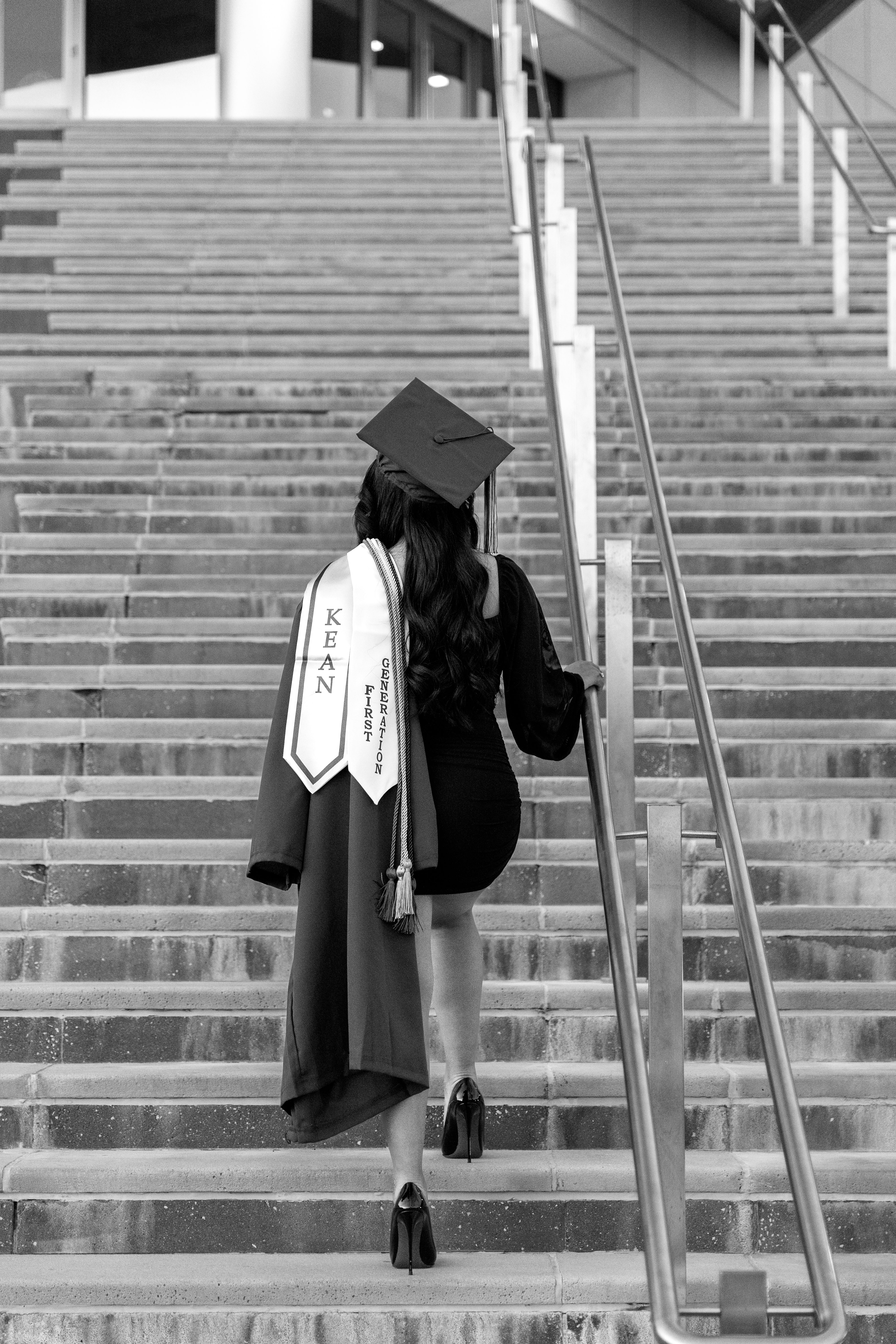 Spring Kean Univerity Union Graduation Session New Jersey Graduation Photographer