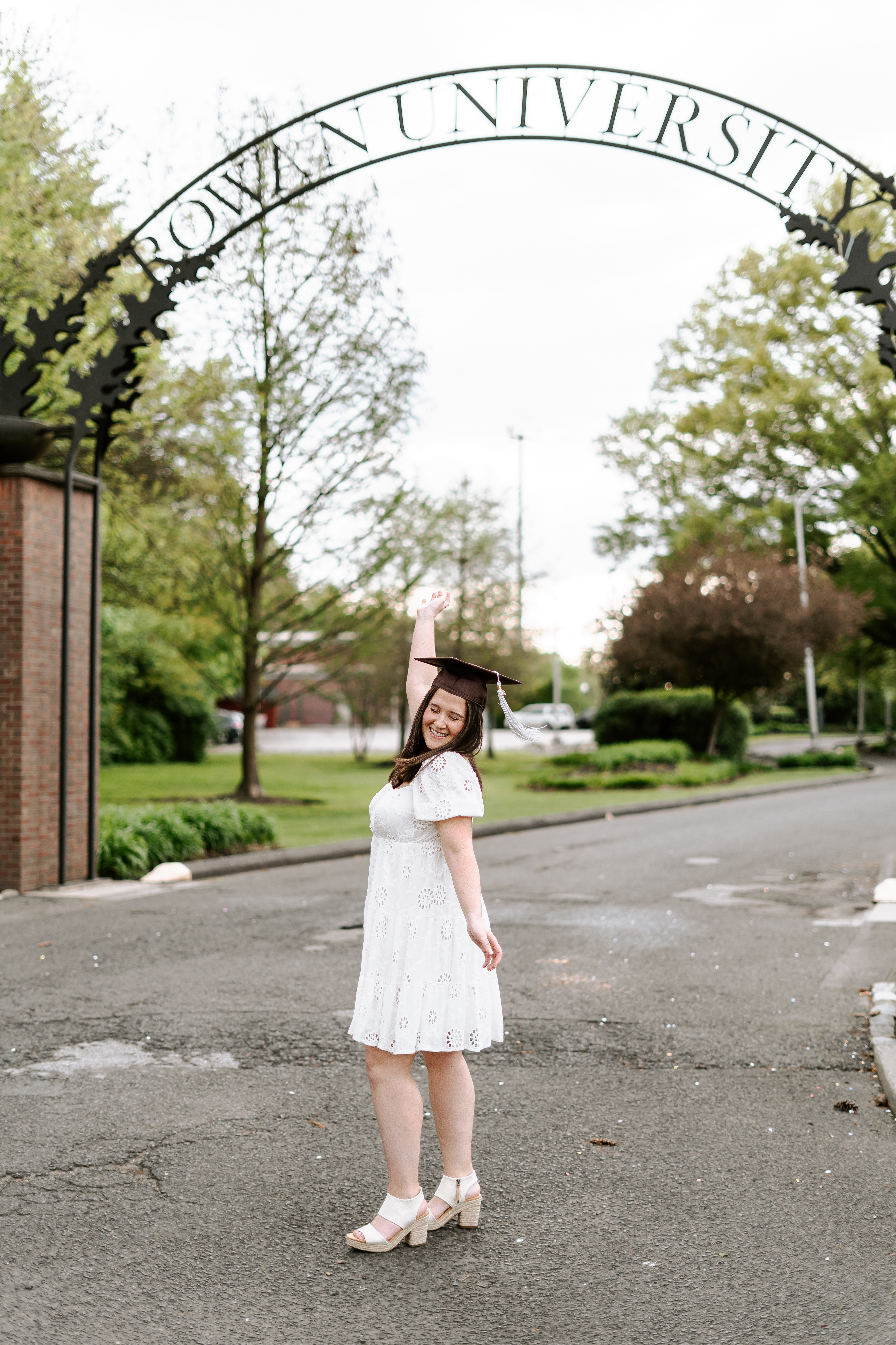 Spring Rowan University Glassboro Graduation Session New Jersey Graduation Photographer