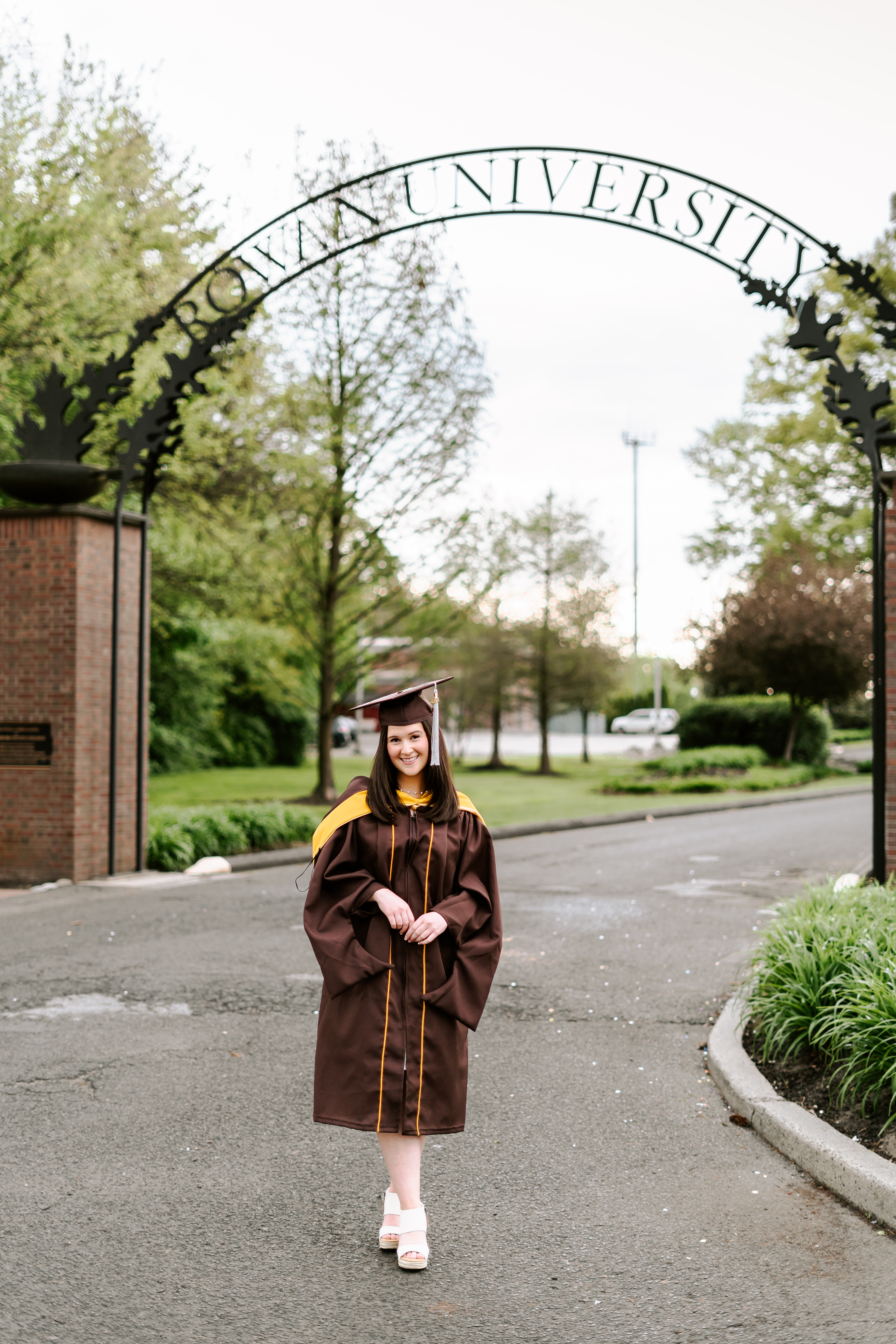 Spring Rowan University Glassboro Graduation Session New Jersey Graduation Photographer