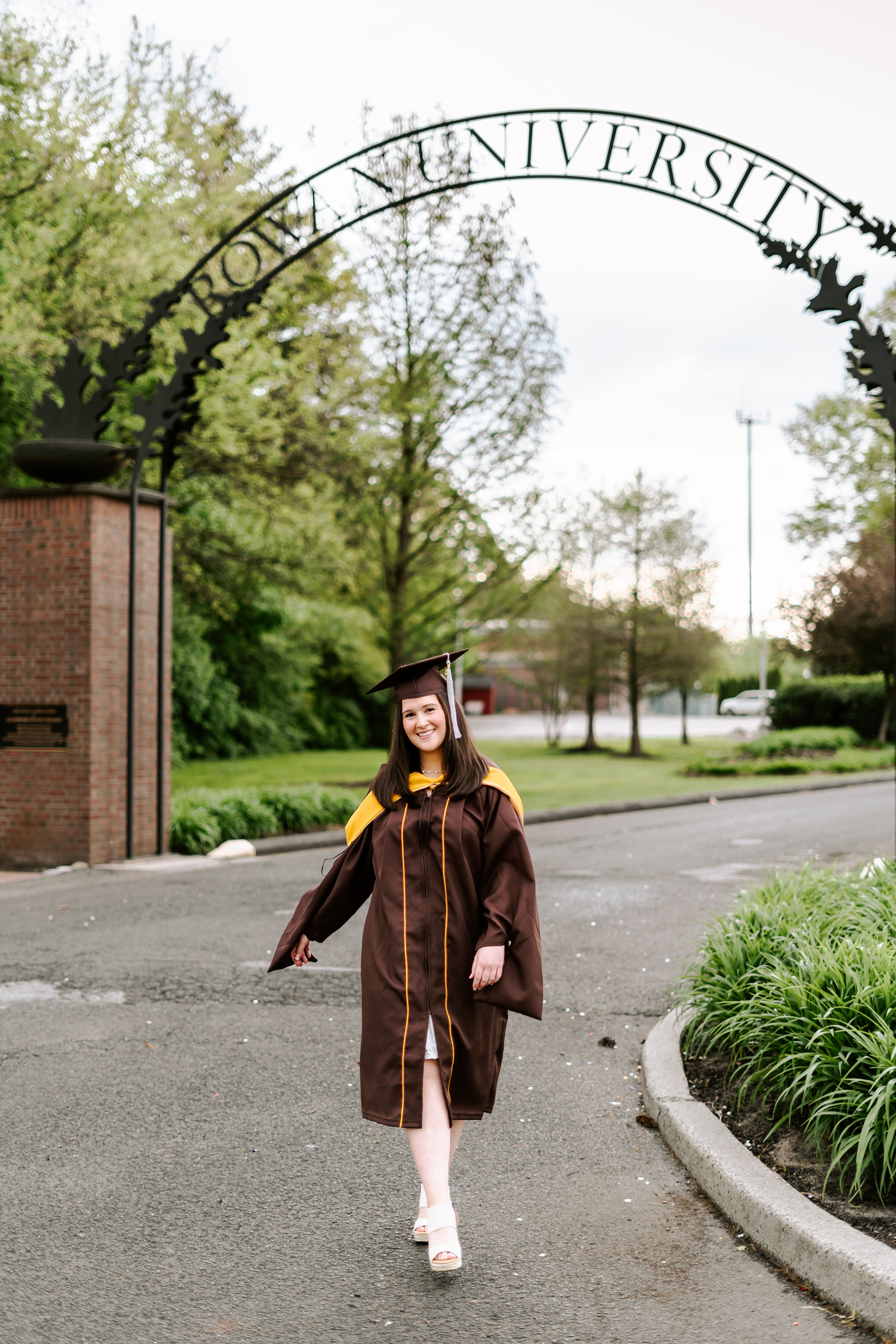 Spring Rowan University Glassboro Graduation Session New Jersey Graduation Photographer