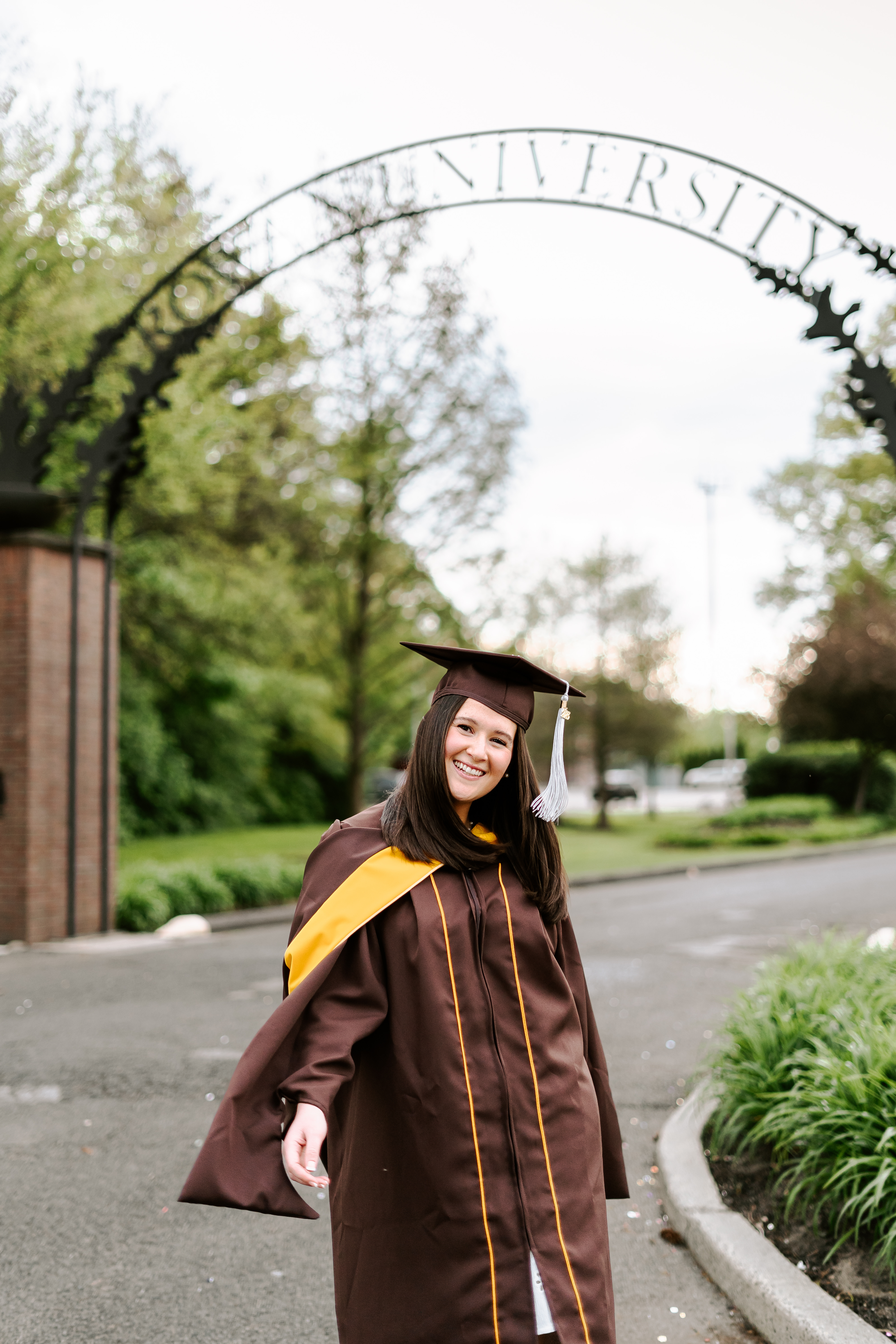 Spring Rowan University Glassboro Graduation Session New Jersey Graduation Photographer