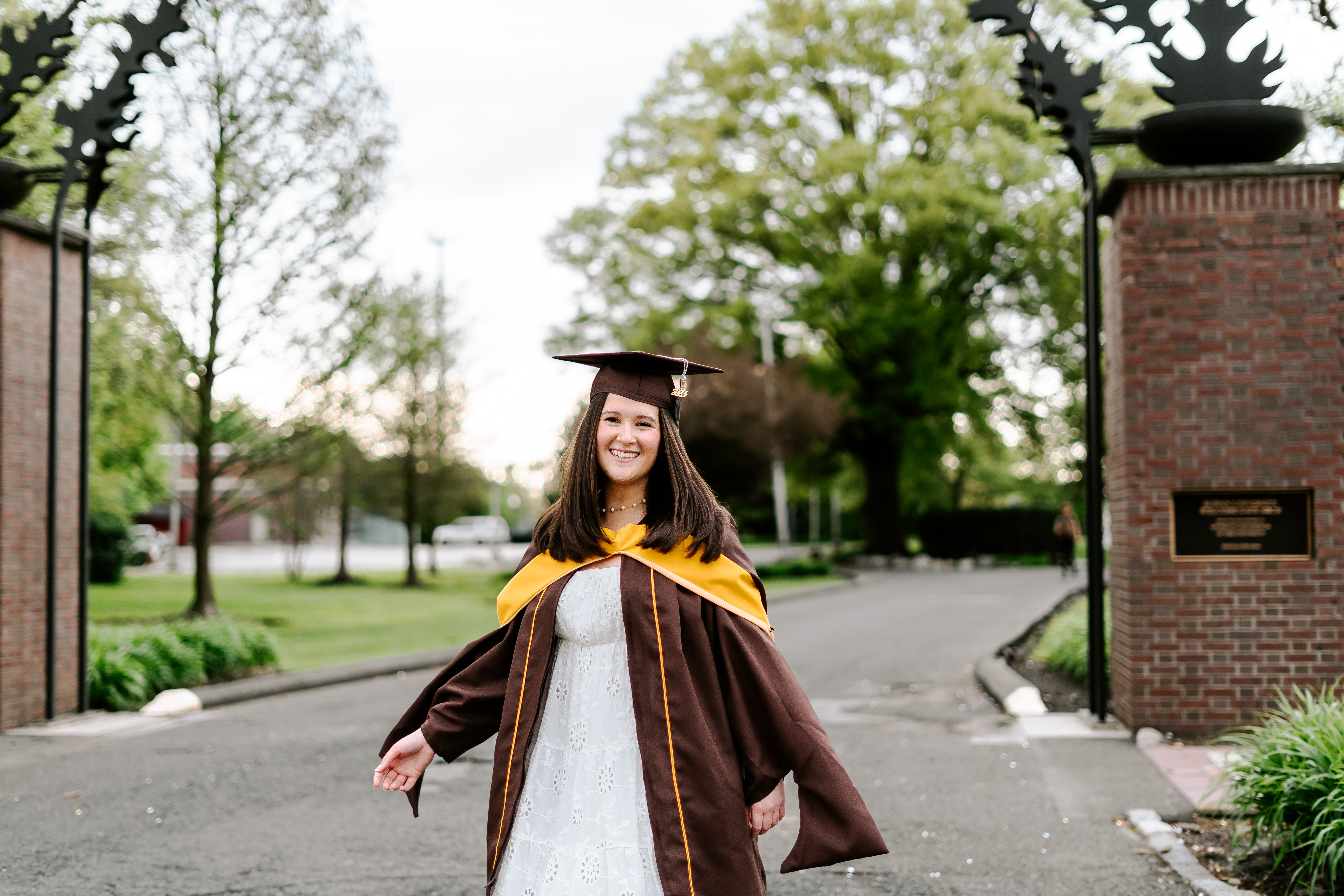 Spring Rowan University Glassboro Graduation Session New Jersey Graduation Photographer