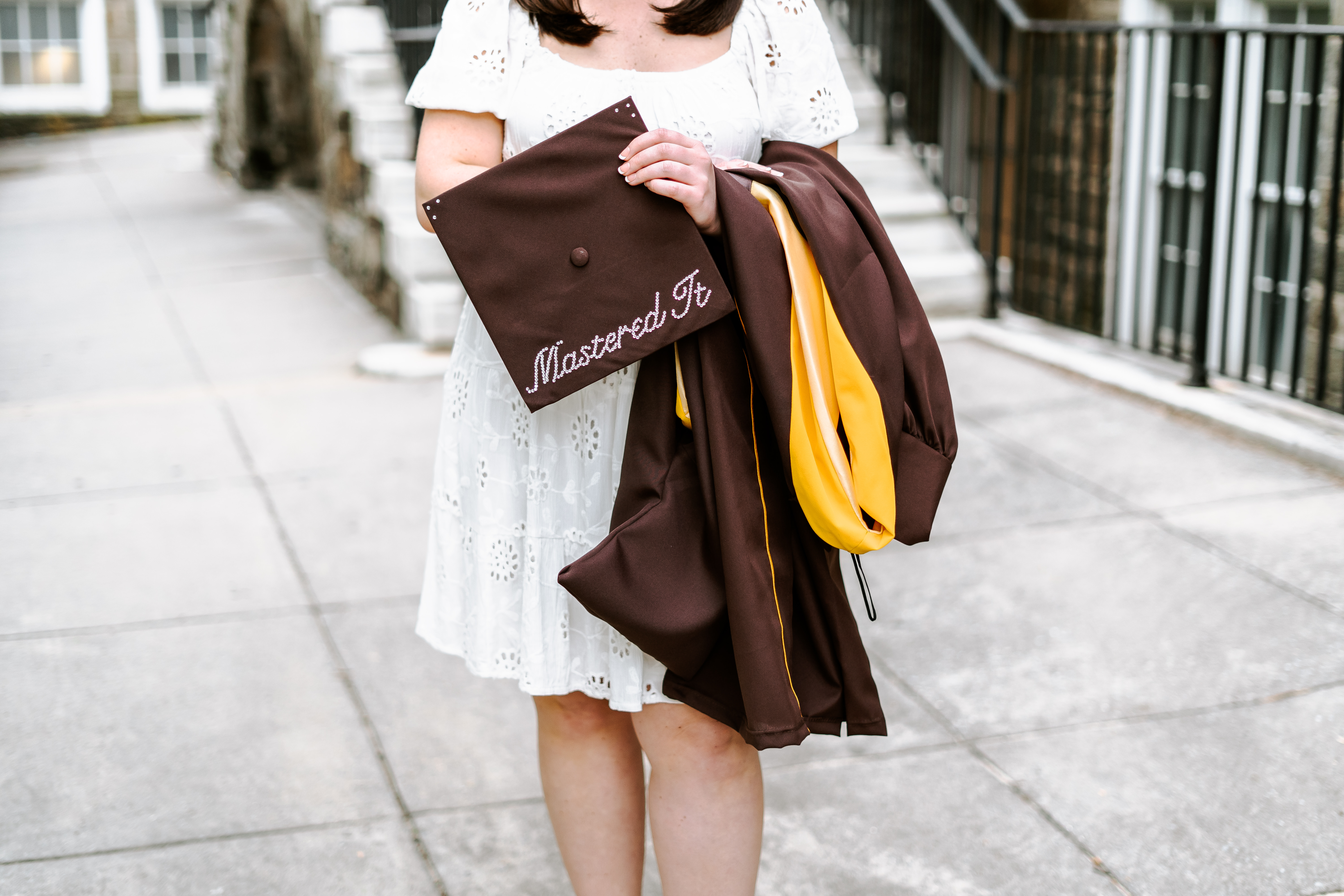 Spring Rowan University Glassboro Graduation Session New Jersey Graduation Photographer