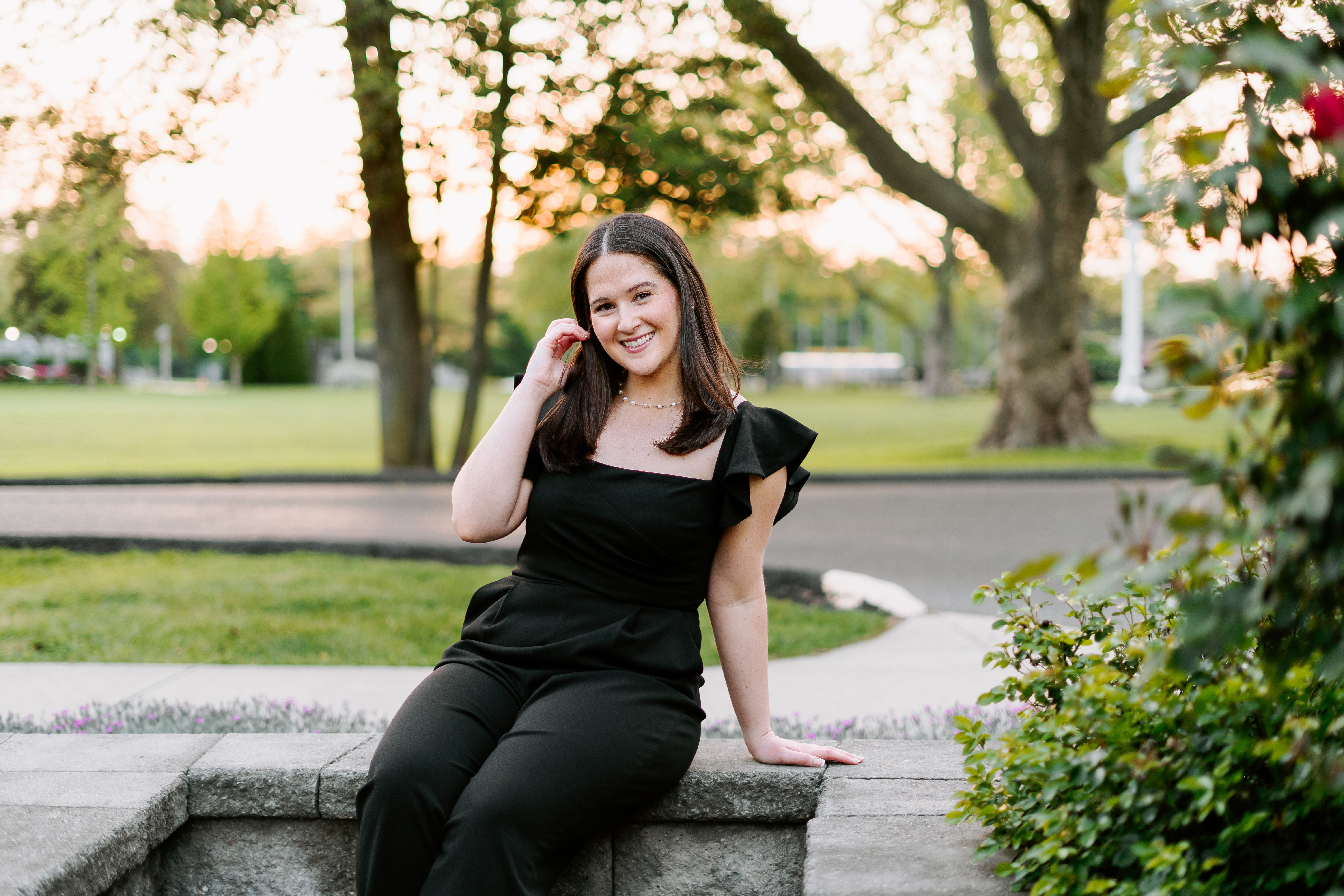 Spring Rowan University Glassboro Graduation Session New Jersey Graduation Photographer