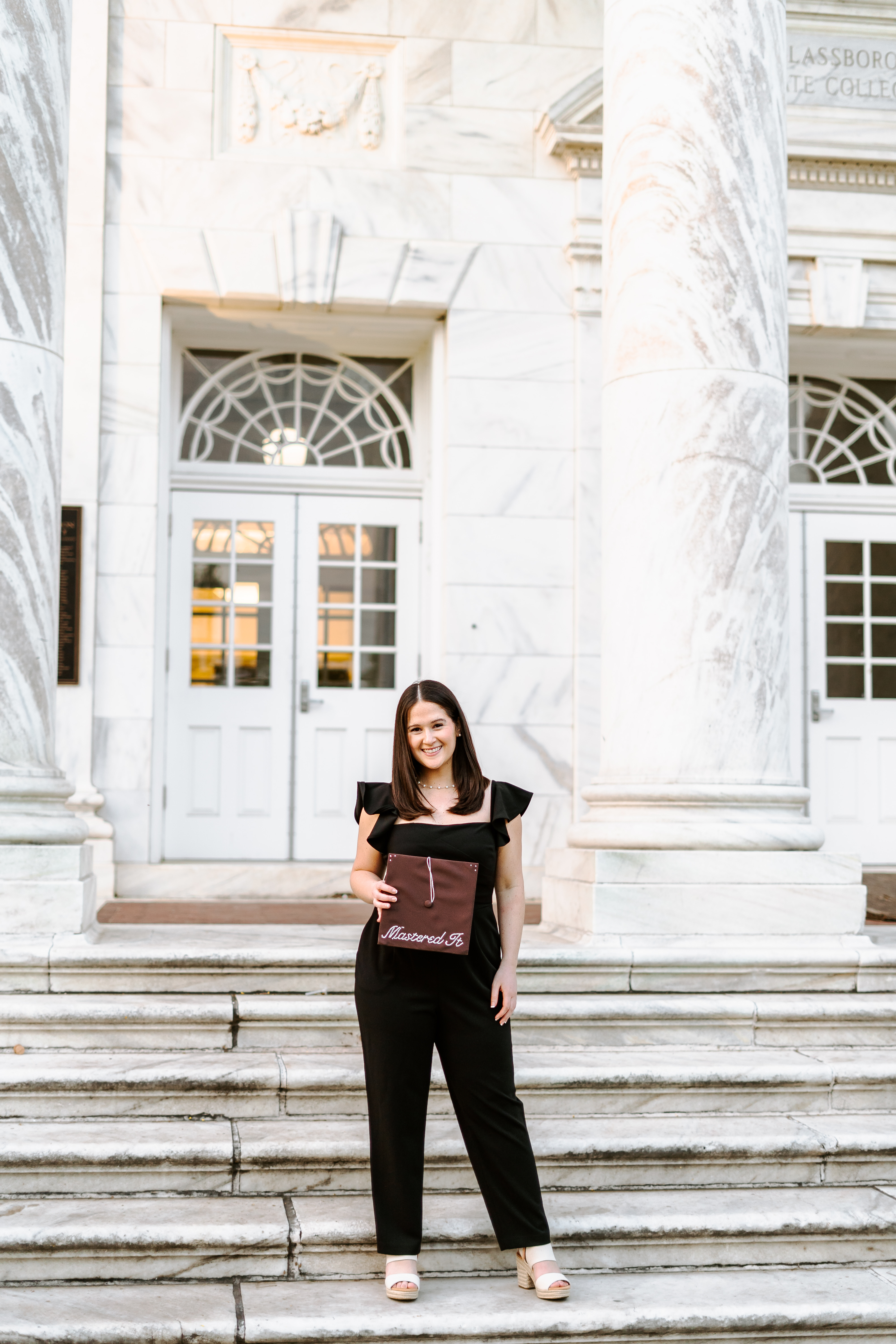 Spring Rowan University Glassboro Graduation Session New Jersey Graduation Photographer