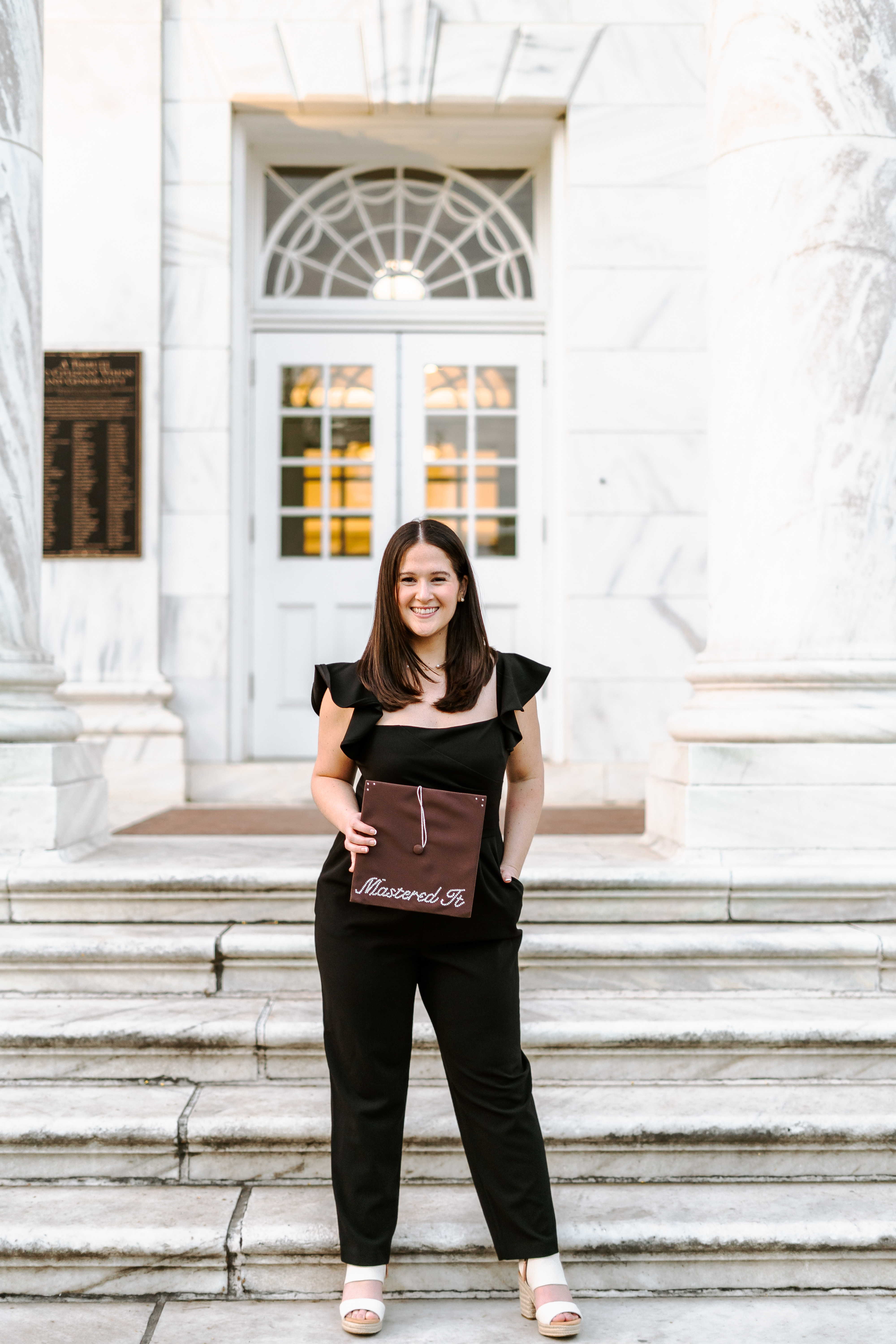 Spring Rowan University Glassboro Graduation Session New Jersey Graduation Photographer