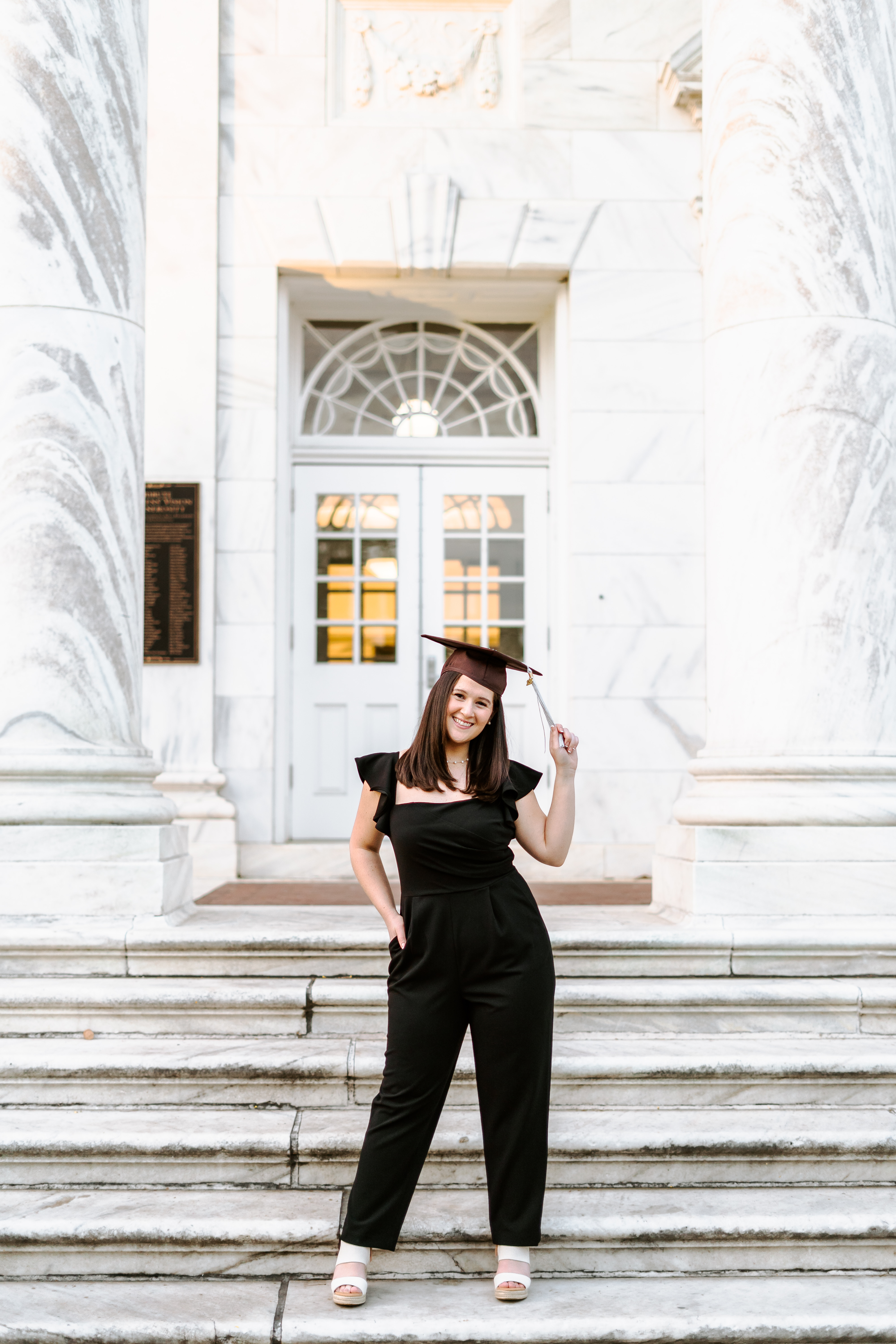 Spring Rowan University Glassboro Graduation Session New Jersey Graduation Photographer