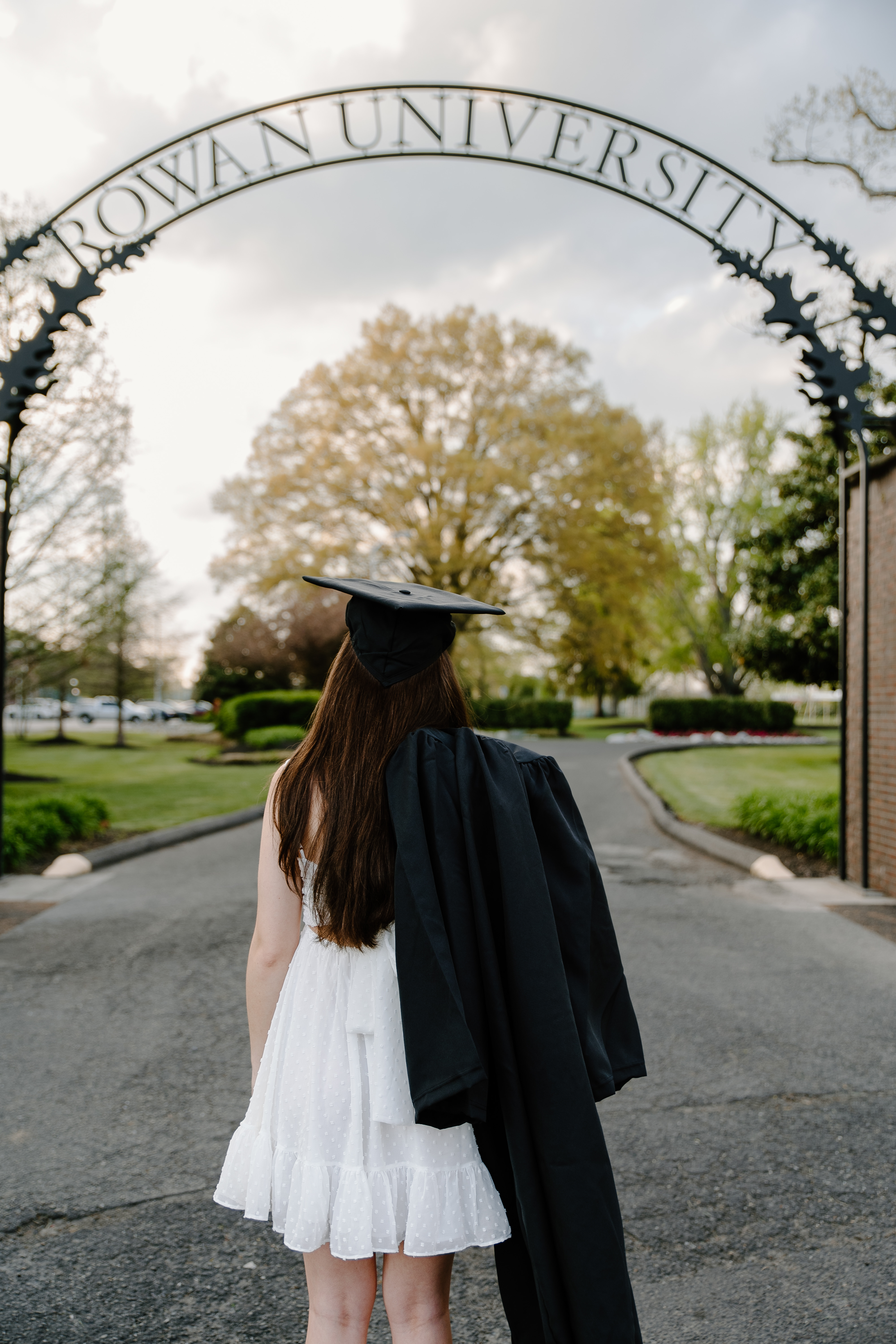 Spring Rowan University Graduation Session New Jersey Graduation Photographer