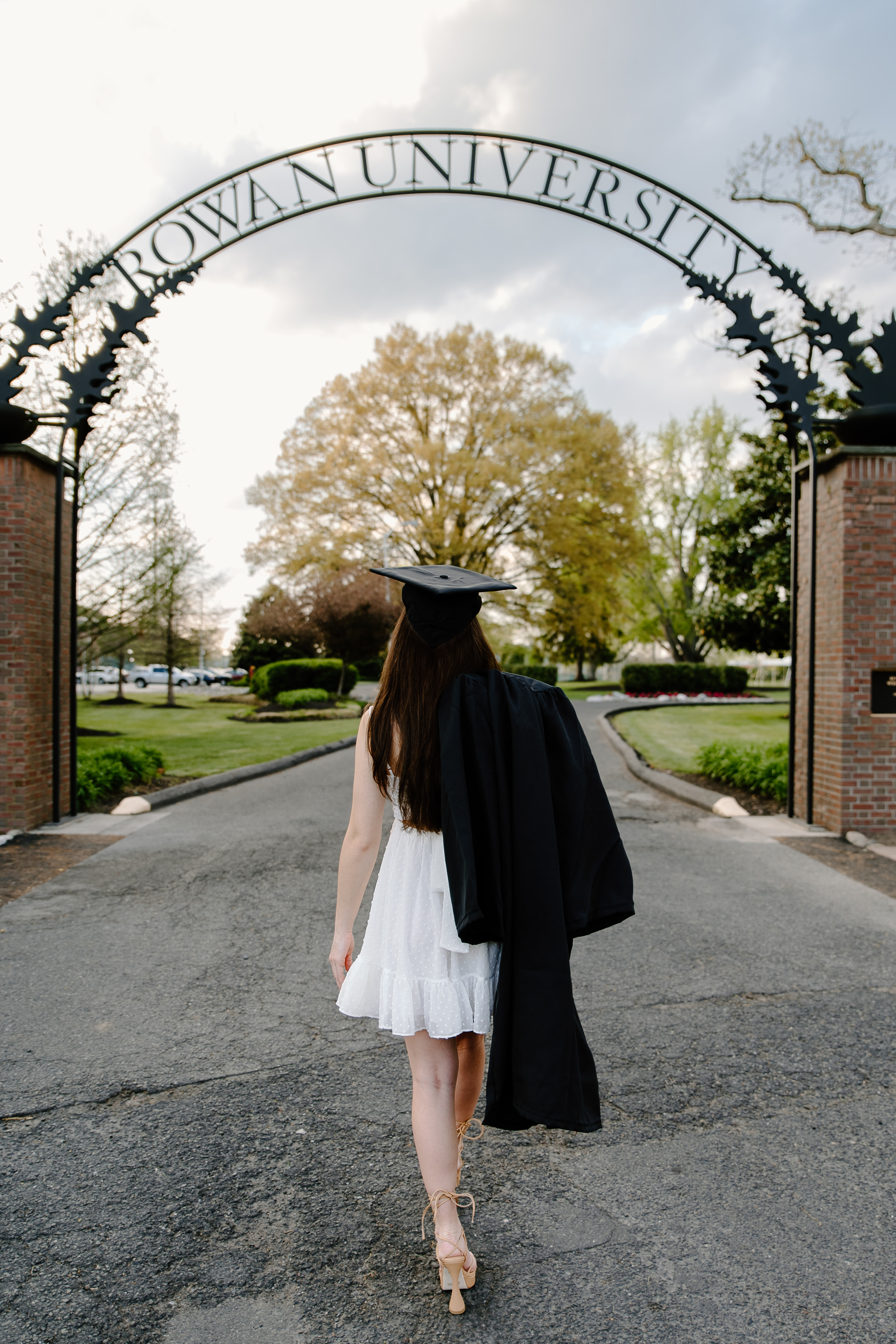 Spring Rowan University Graduation Session New Jersey Graduation Photographer