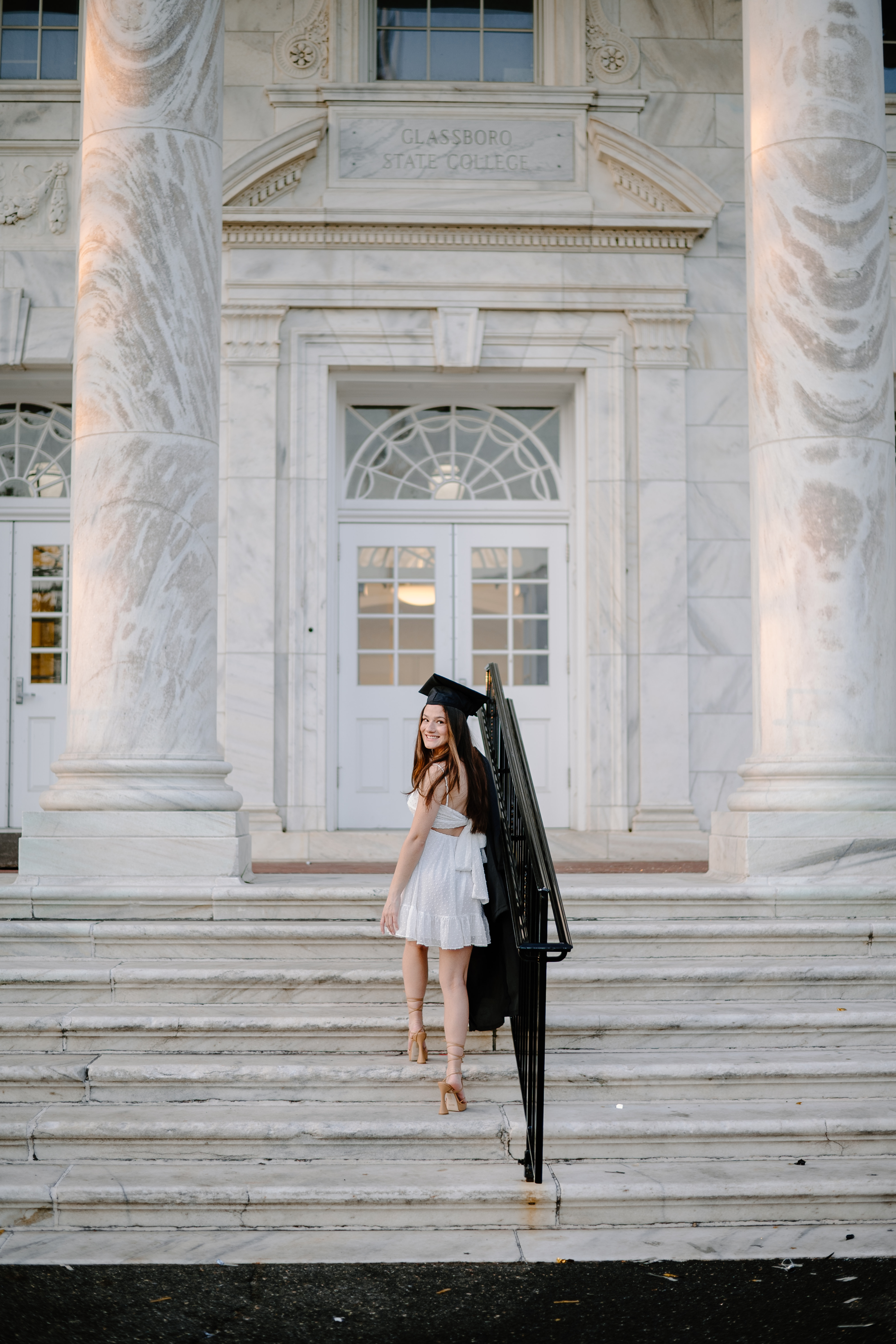 Spring Rowan University Graduation Session New Jersey Graduation Photographer