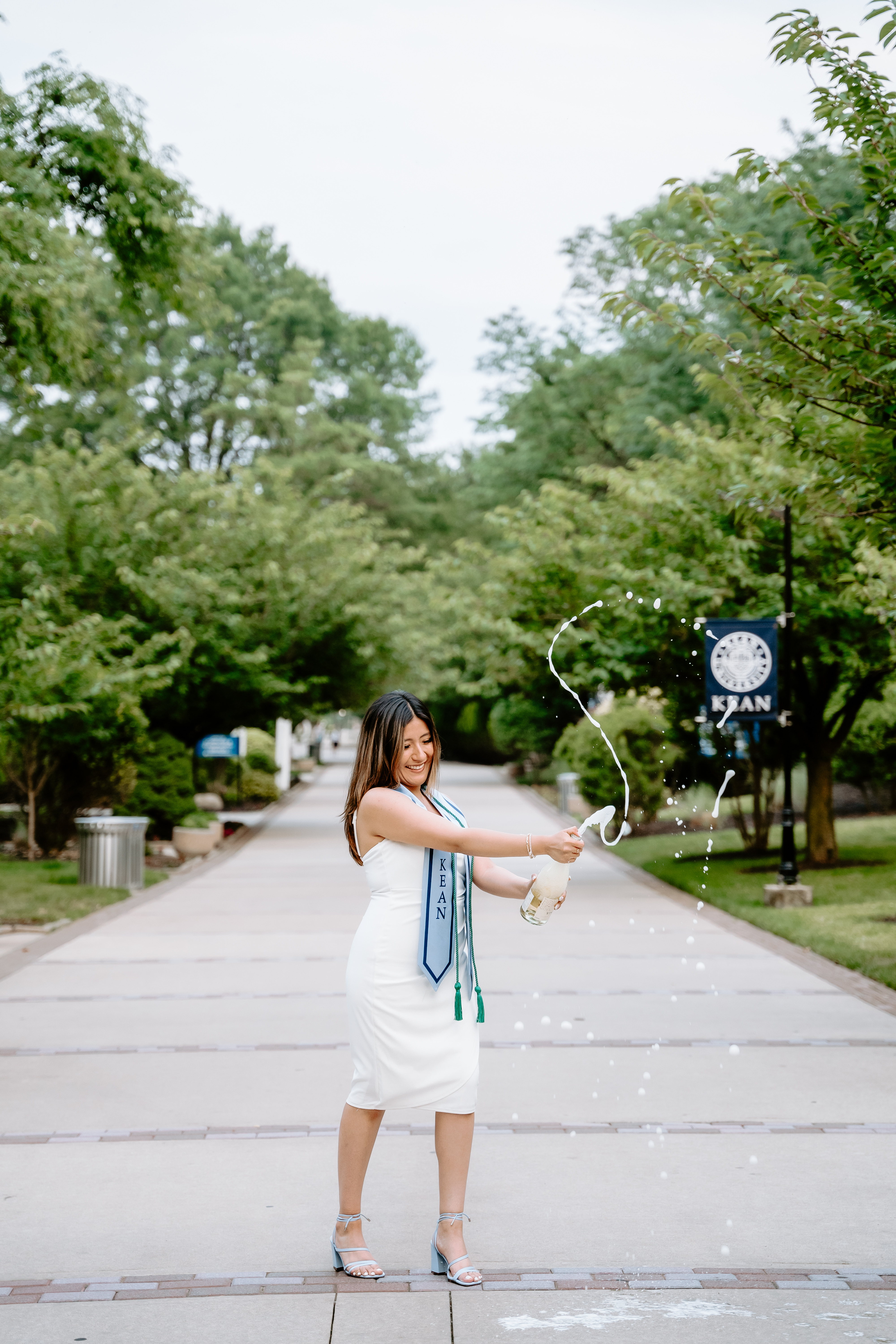 Summer Kean University Graduation Session New Jersey Wedding Photographer