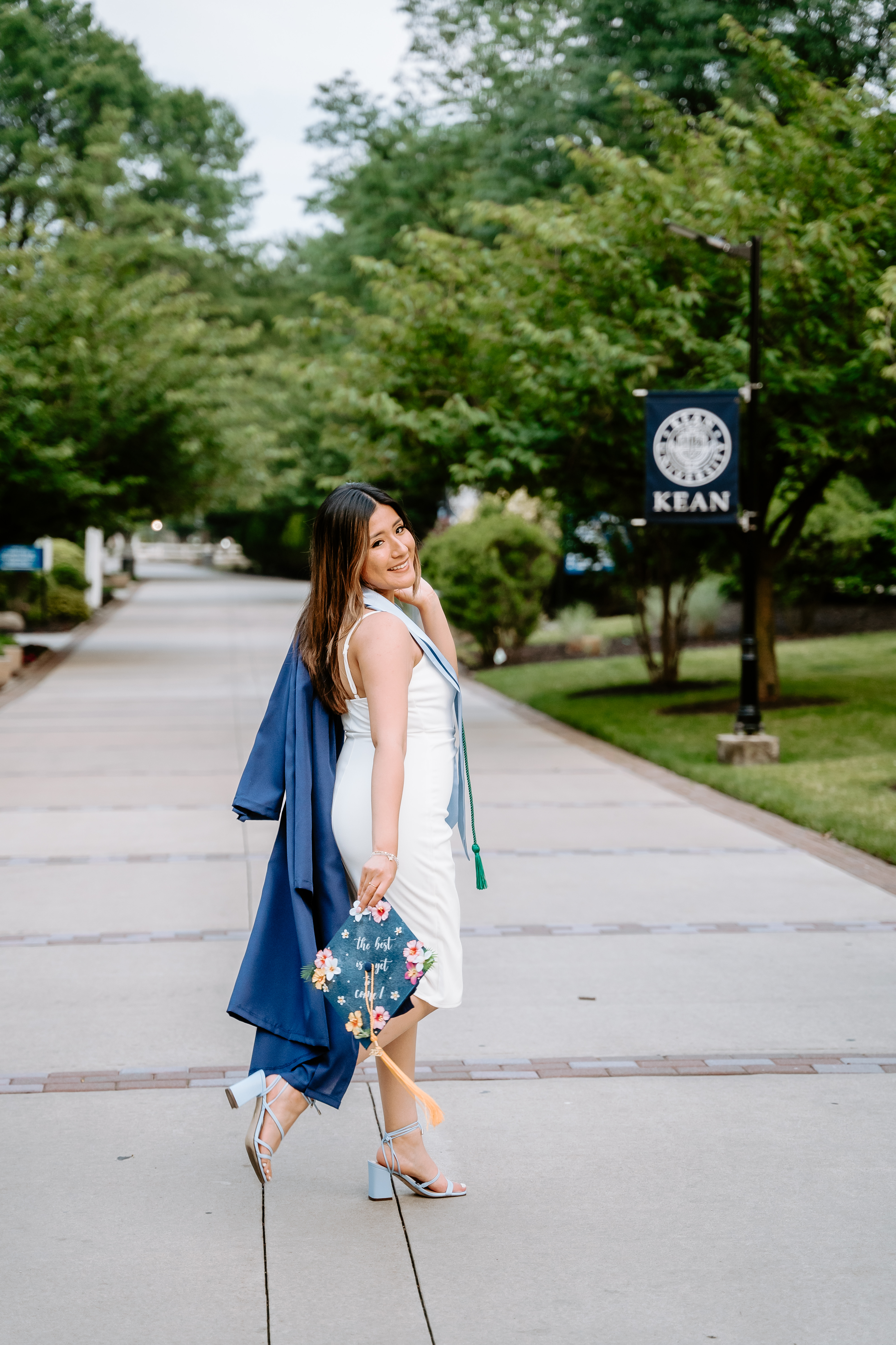 Summer Kean University Graduation Session New Jersey Wedding Photographer