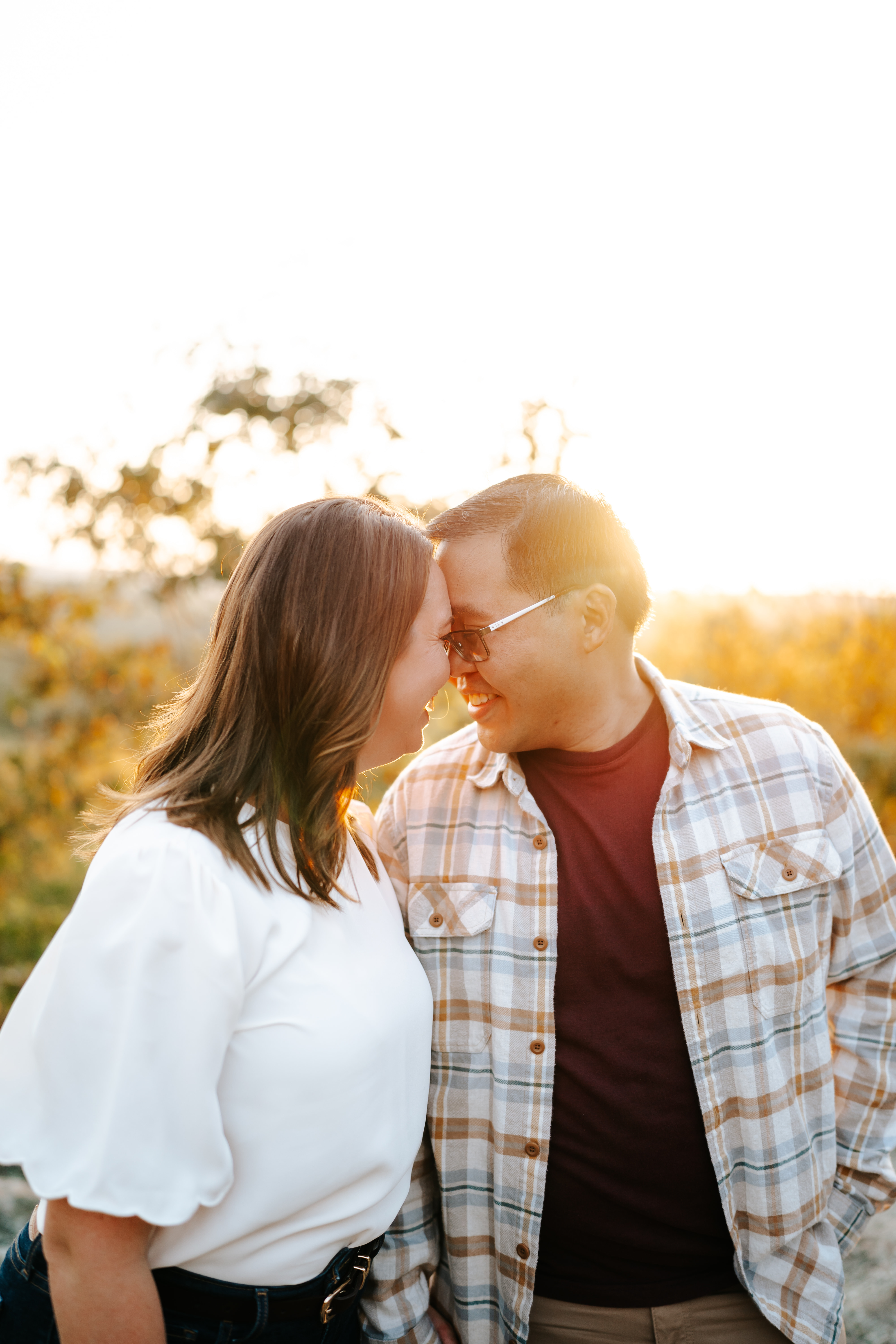 Fall Norvin Green State Forest Ringwood Engagement Session New Jersey Wedding Photographer