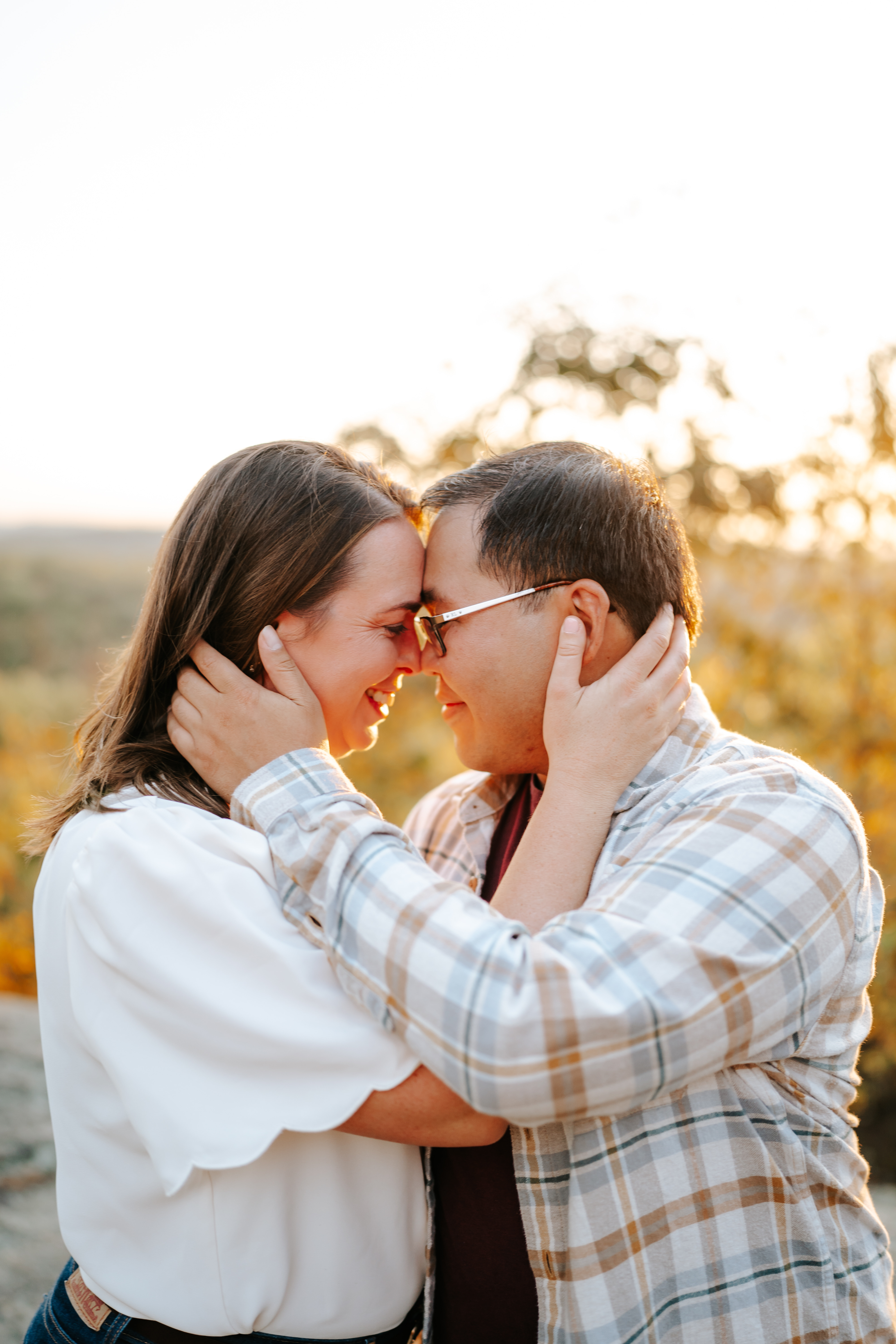 Fall Norvin Green State Forest Ringwood Engagement Session New Jersey Wedding Photographer