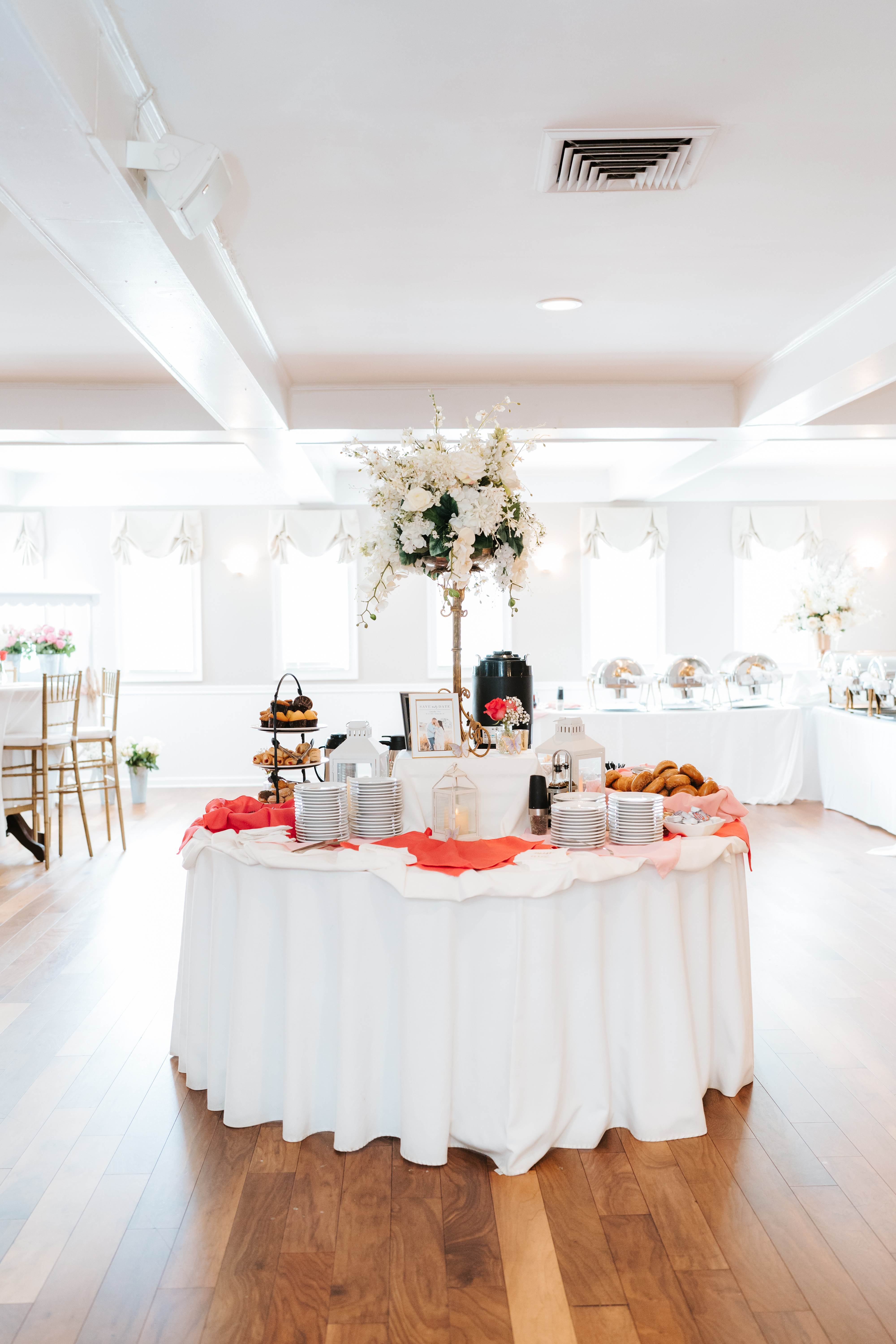 Fall Spring Lake Manor Bridal Shower New Jersey Wedding Photographer