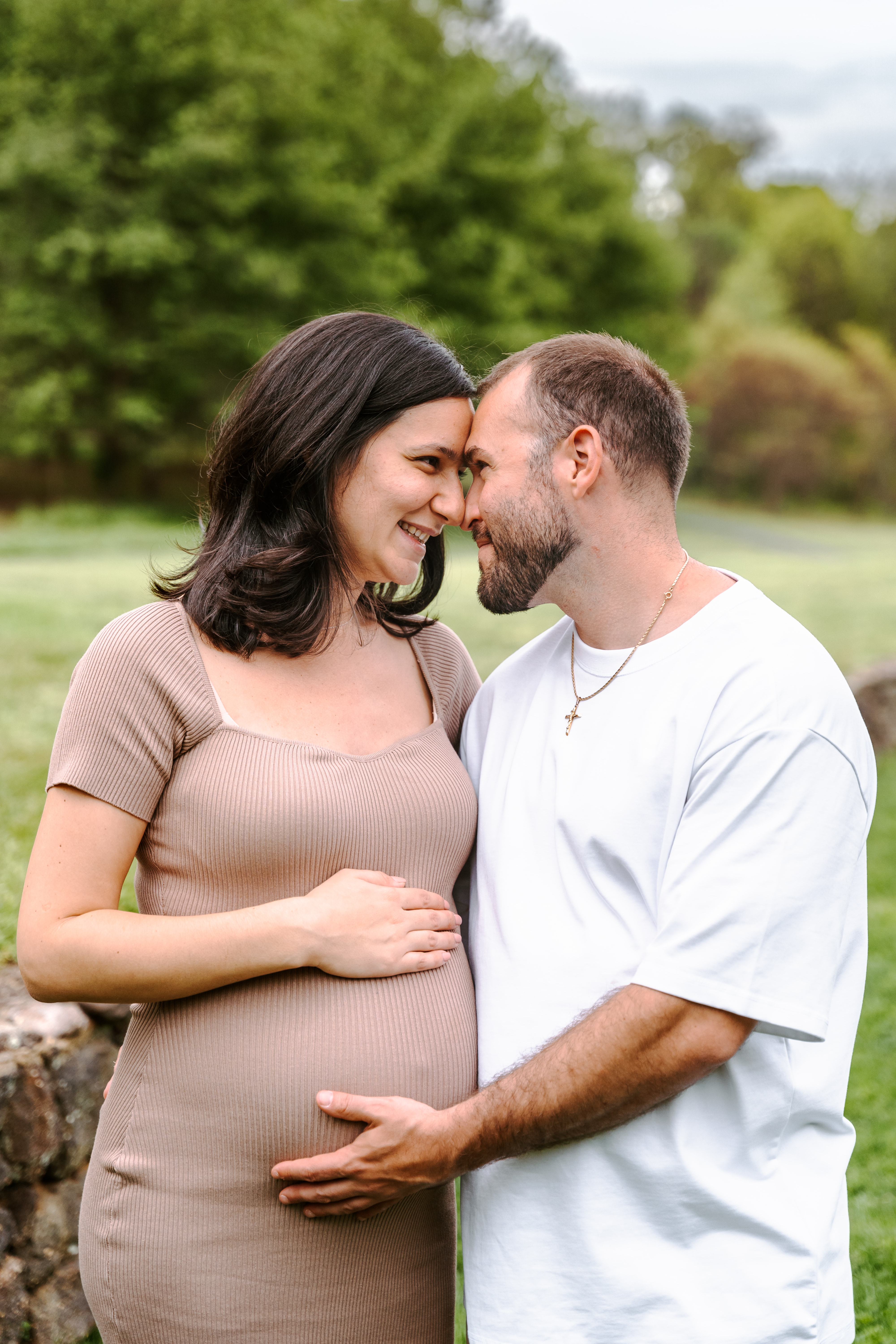 Spring Deep Cut Gardens Middletown New Jersey Maternity Session Maternity Photographer