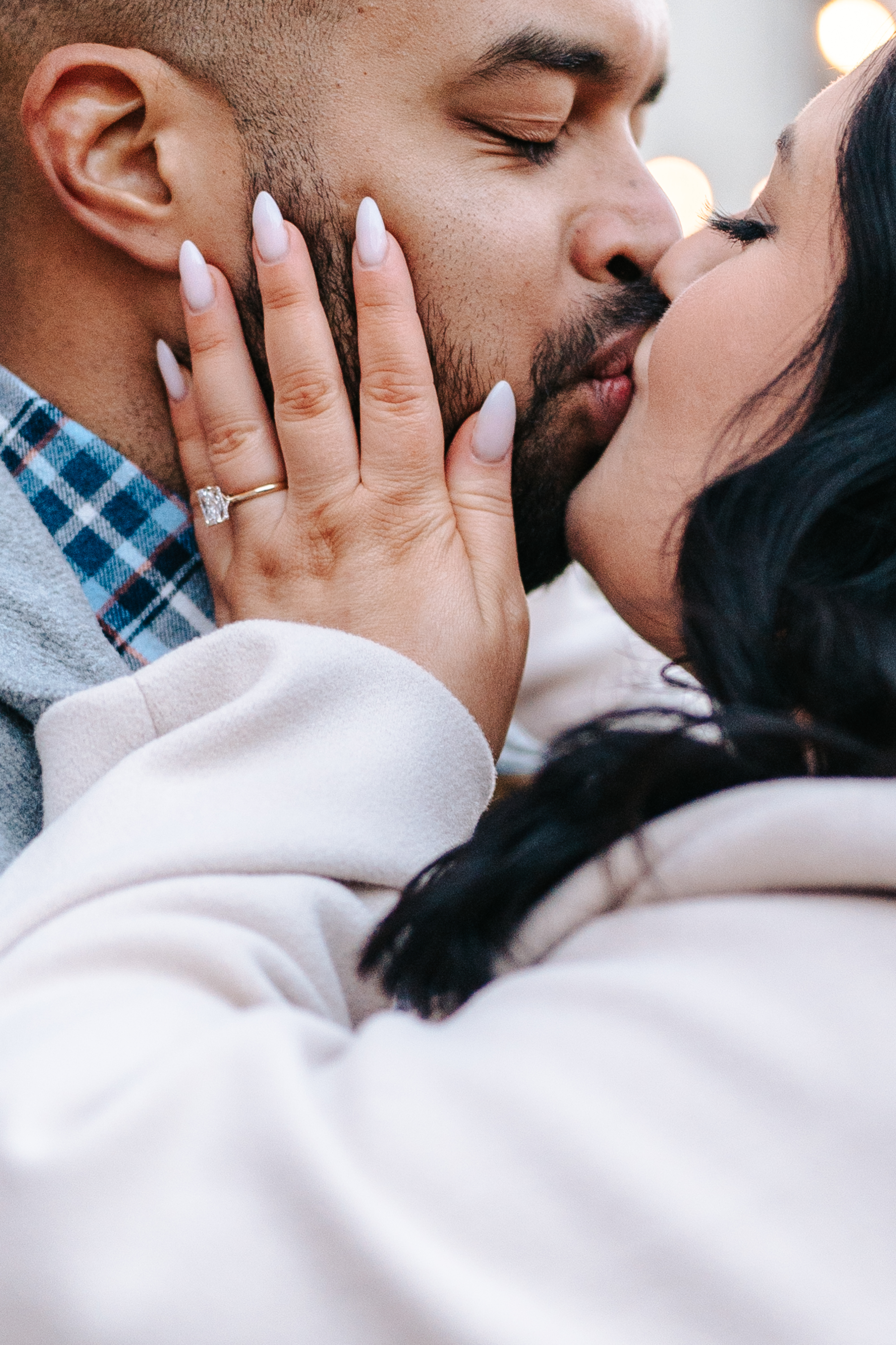 Spring Fells Point Baltimore Engagement Session Maryland Wedding Photographer