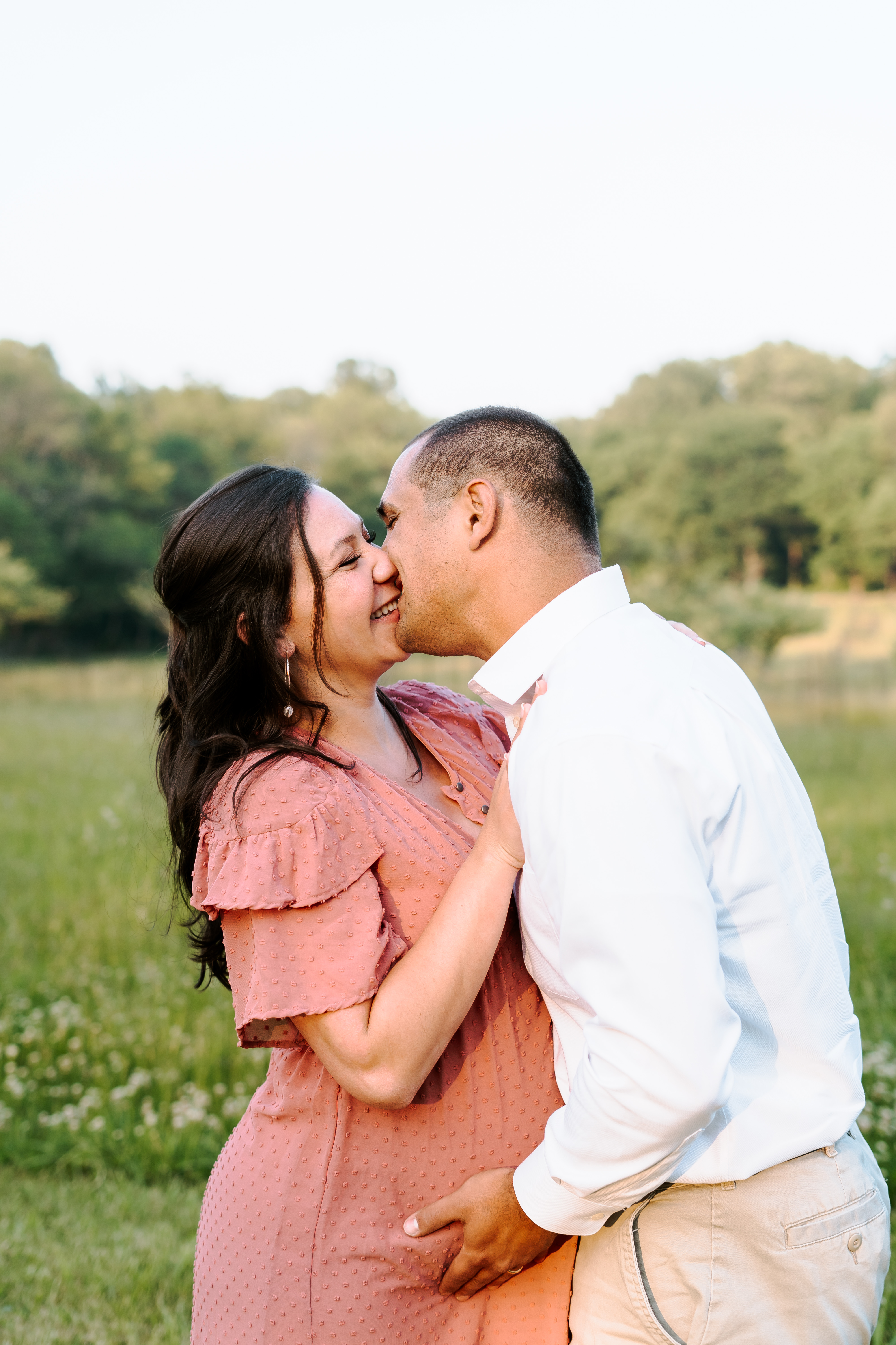 Spring Jockey Hollow Morristown Maternity Session New Jersey Maternity Photographer