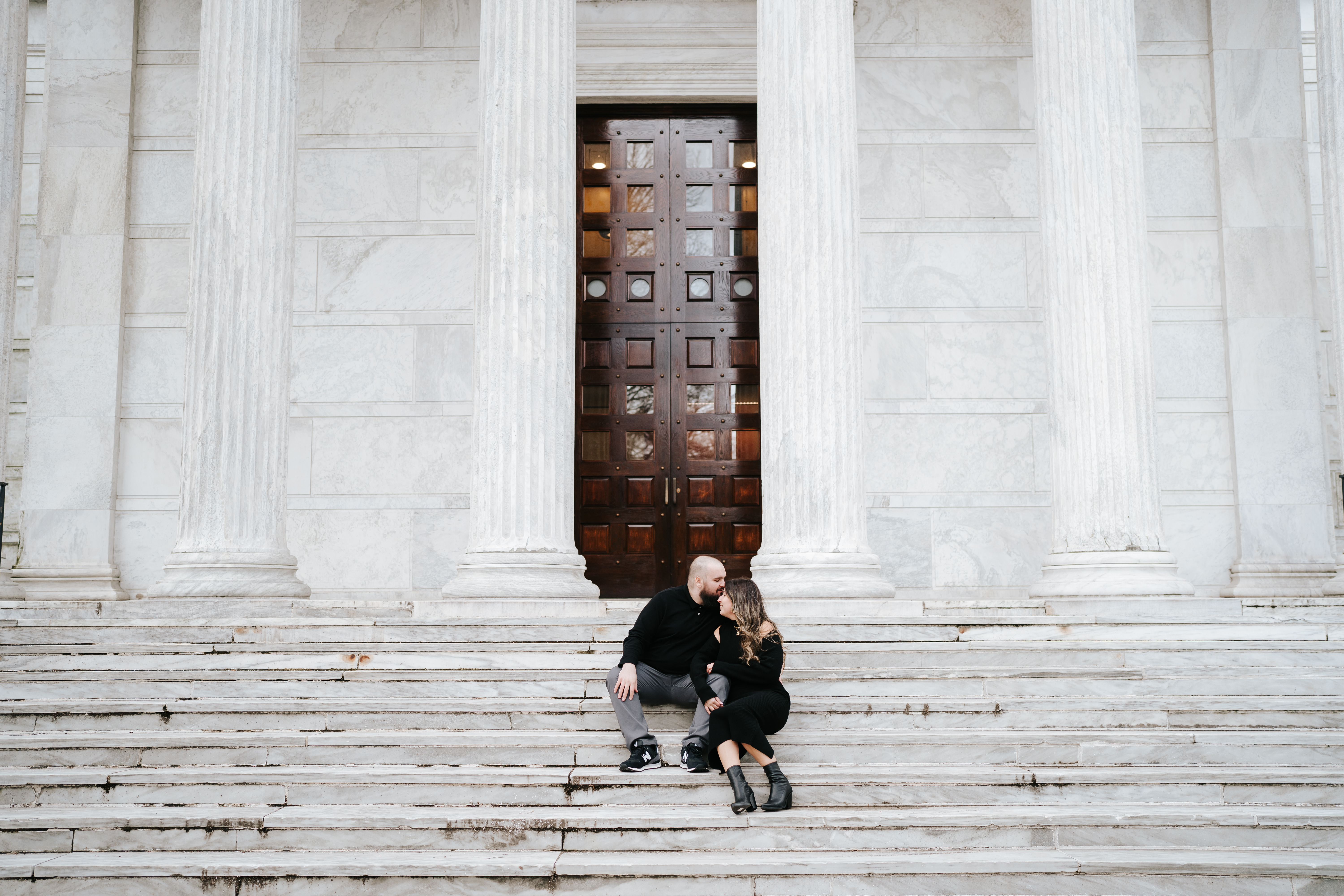 Spring Princeton University Couples Session New Jersey Wedding Photographer