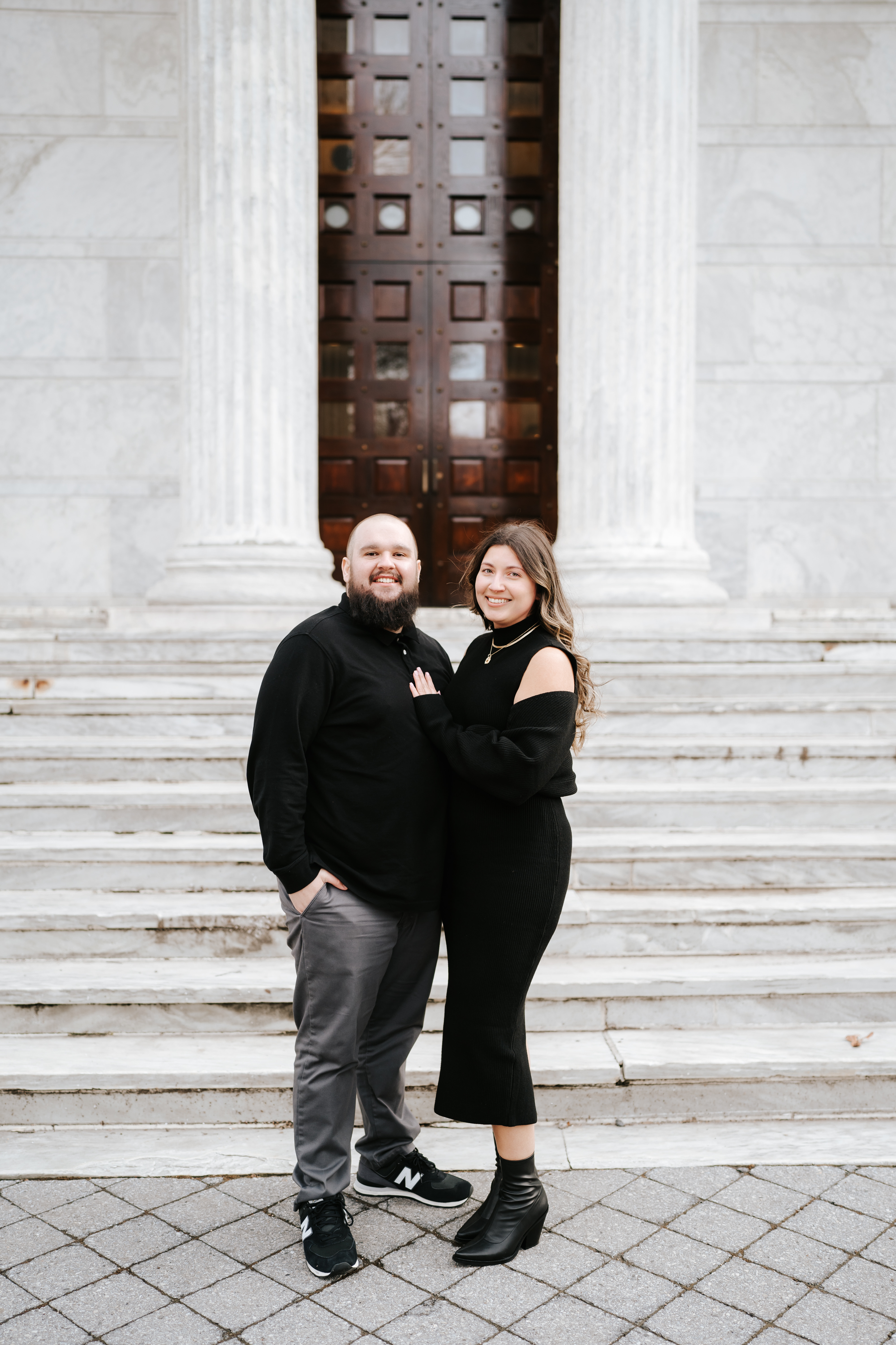 Spring Princeton University Couples Session New Jersey Wedding Photographer