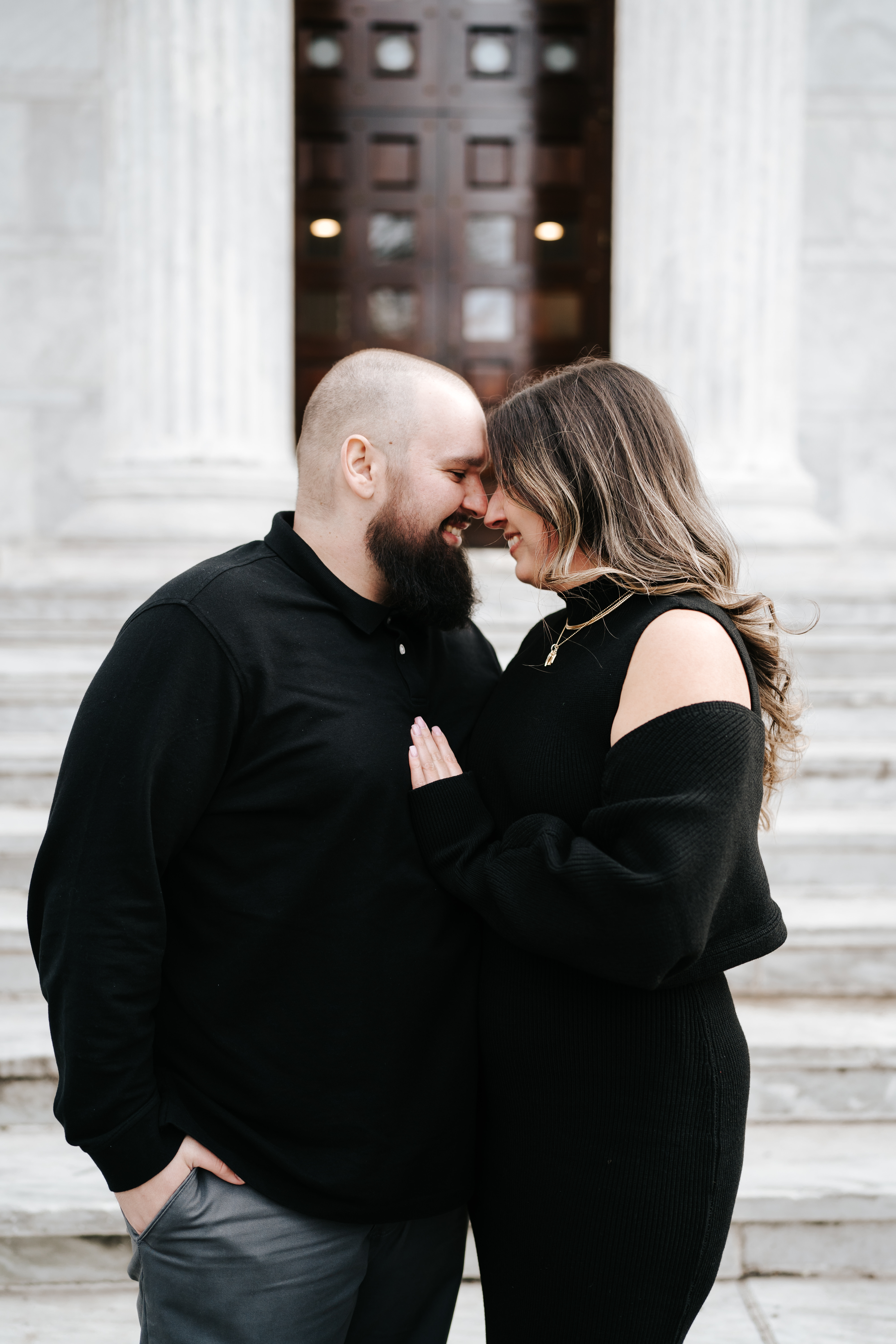 Spring Princeton University Couples Session New Jersey Wedding Photographer