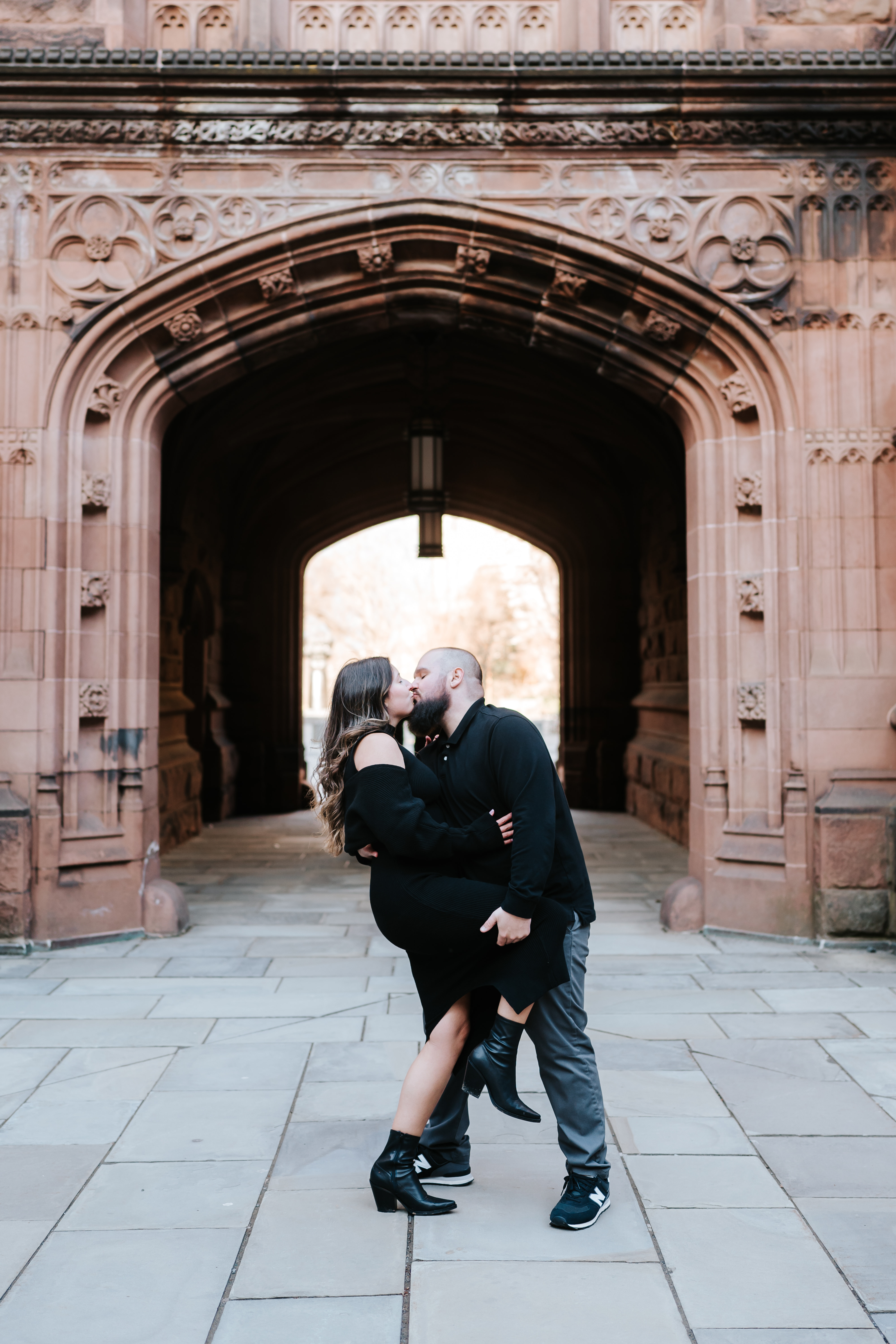 Spring Princeton University Couples Session New Jersey Wedding Photographer