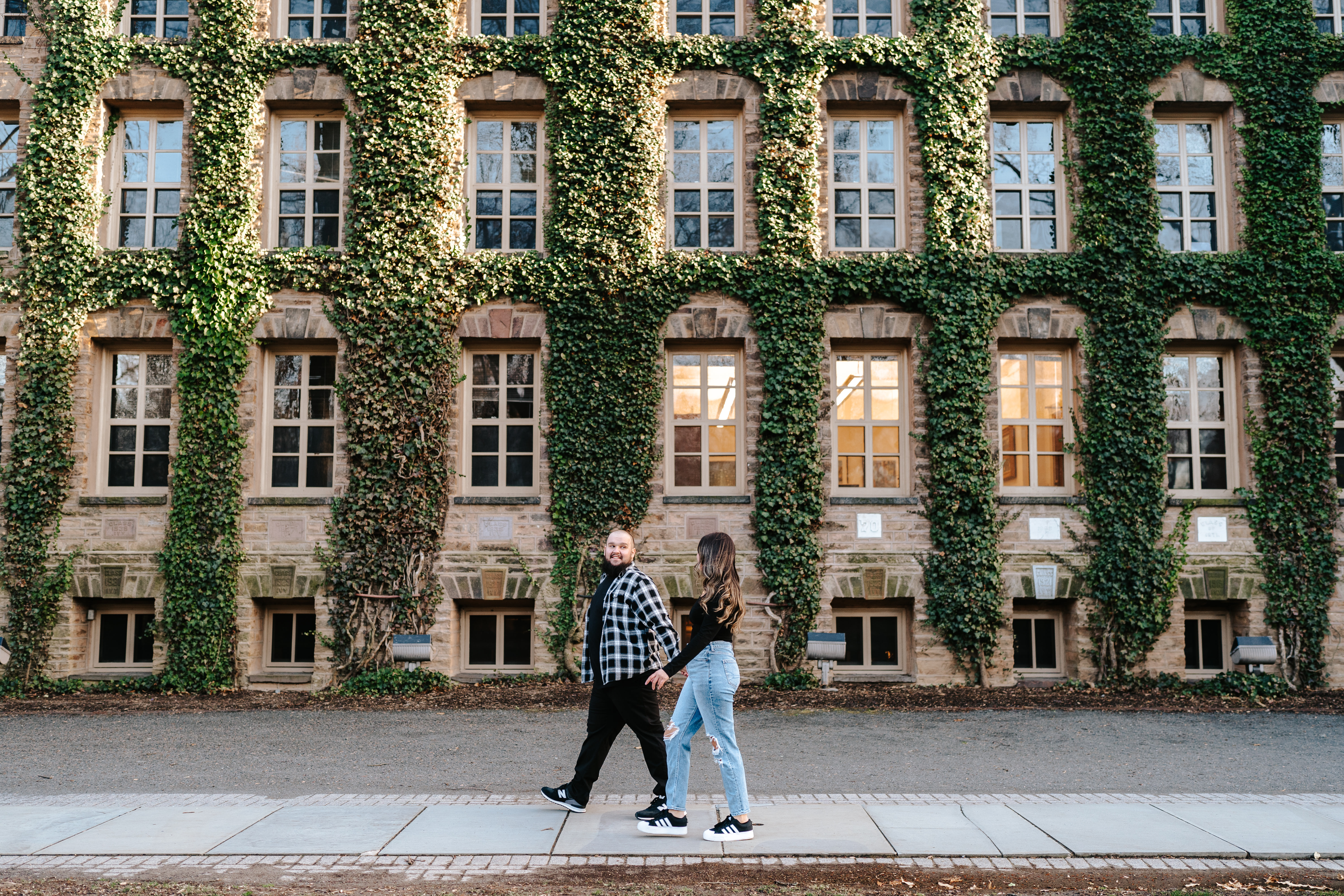 Spring Princeton University Couples Session New Jersey Wedding Photographer