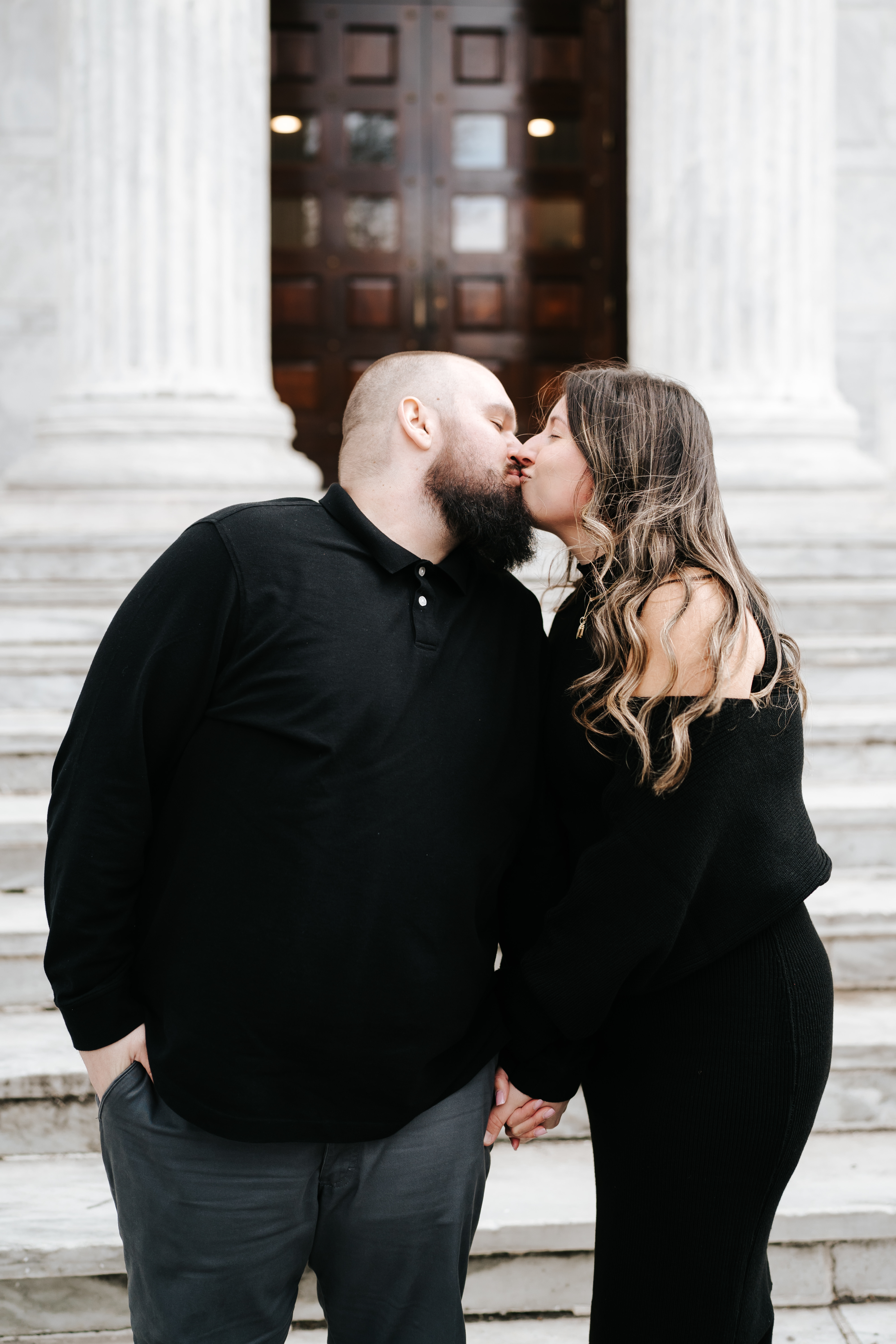 Spring Princeton University Couples Session New Jersey Wedding Photographer