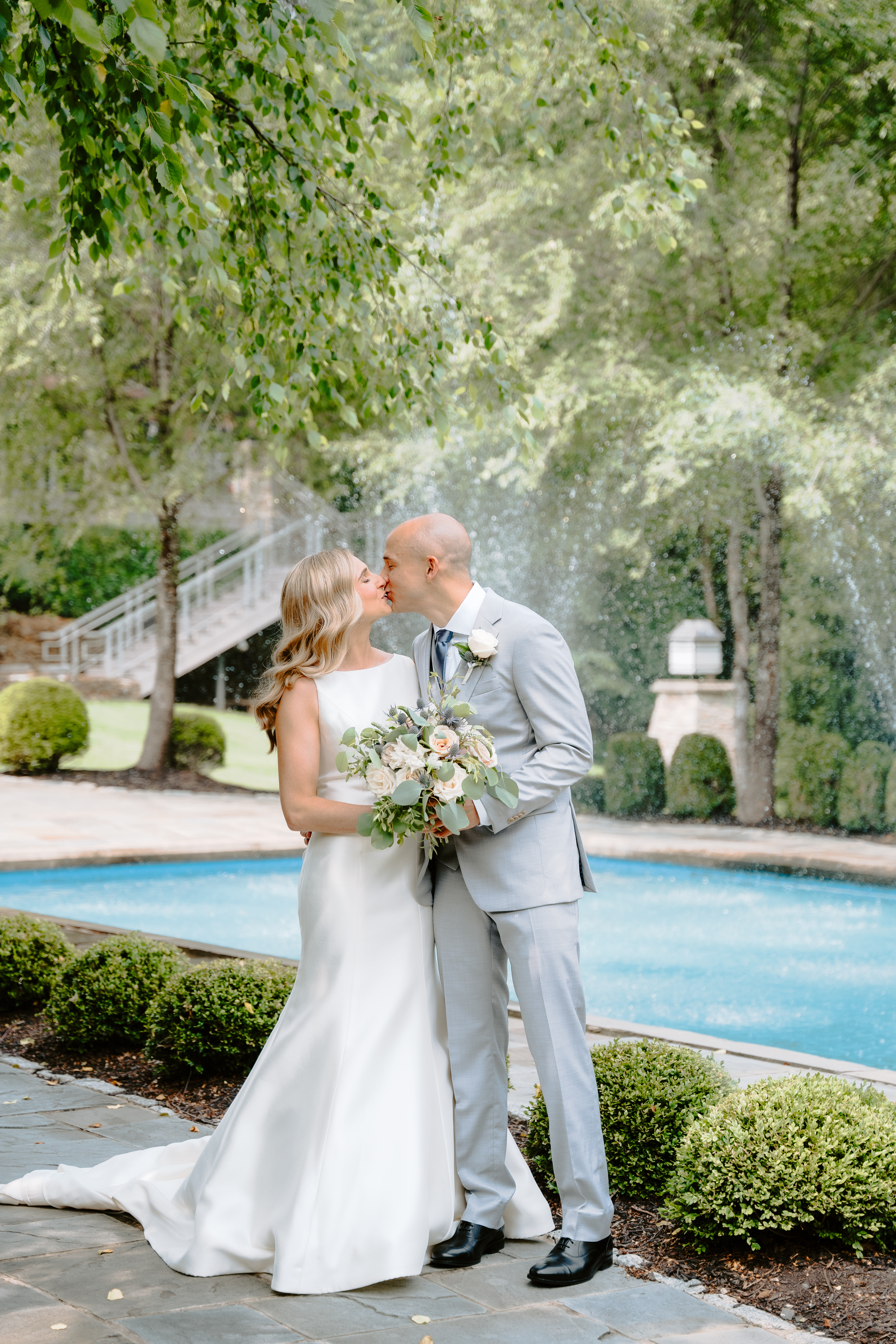 Summer Stone House at Stirling Ridge Warren Wedding Session New Jersey Wedding Photographer