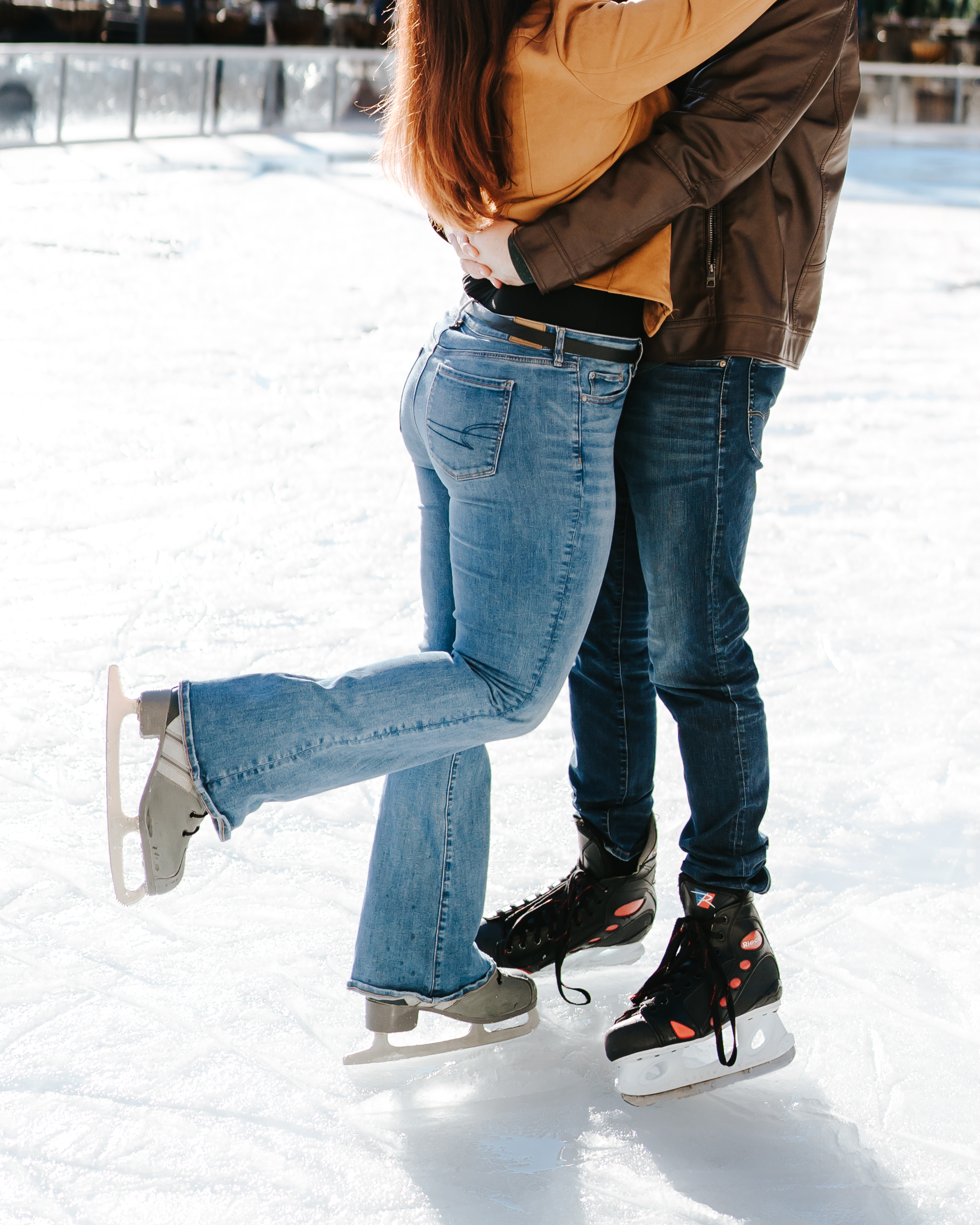 Winter Georgetown Waterfront Engagement Session Park District of Columbia Wedding Photographer