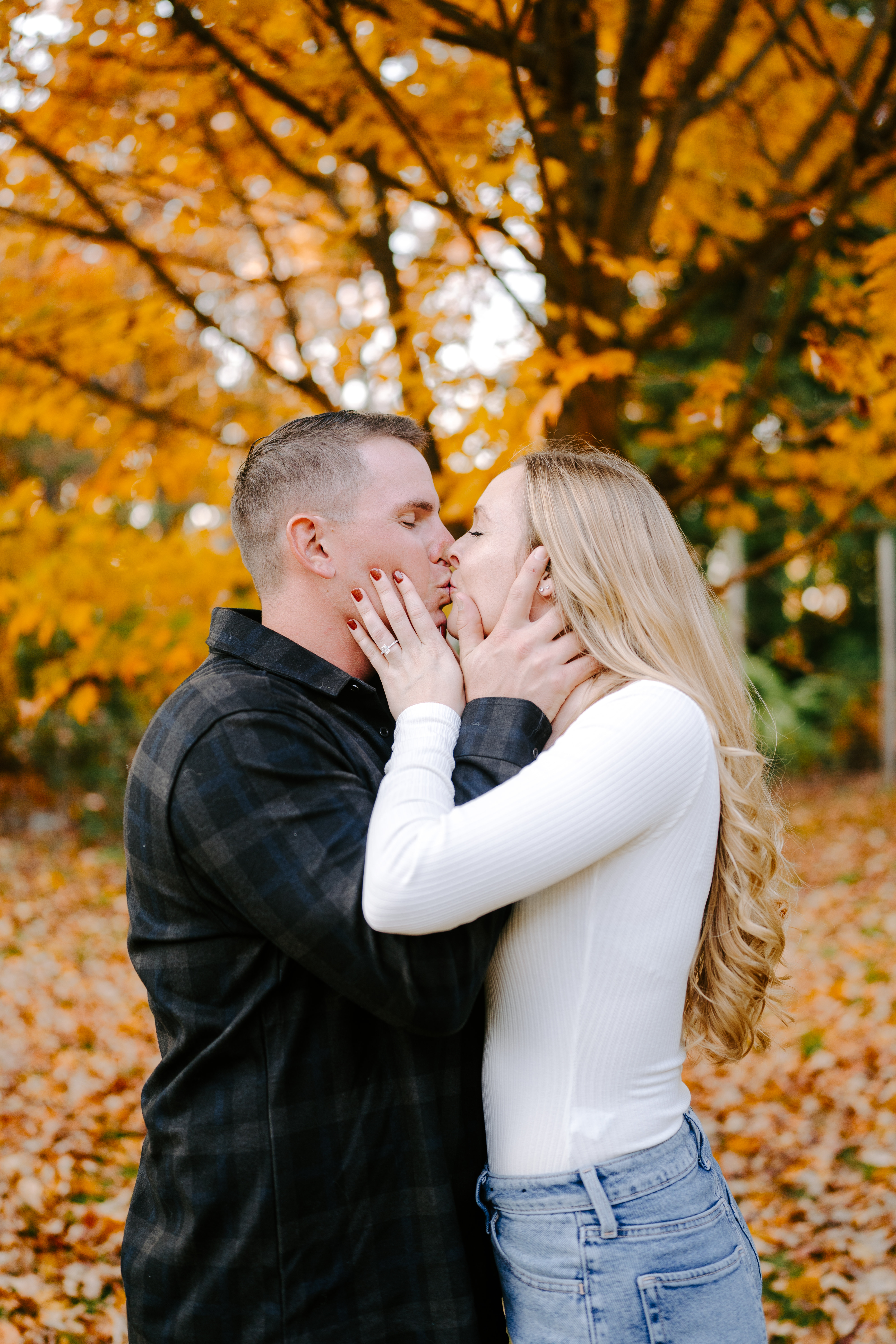 Fall Cross Estate Gardens Bernardsville Engagement Session New Jersey Wedding Photographer