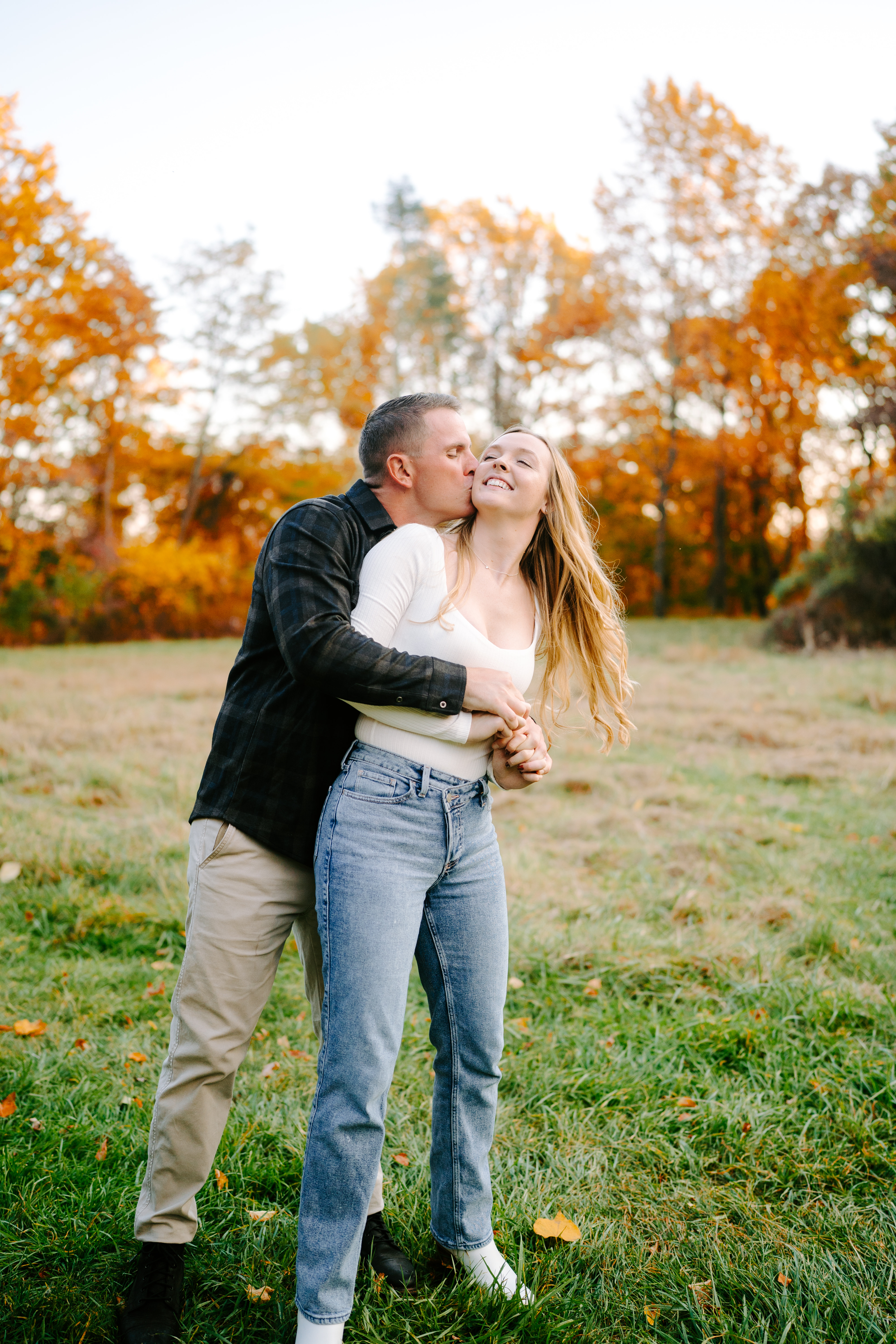 Fall Cross Estate Gardens Bernardsville Engagement Session New Jersey Wedding Photographer