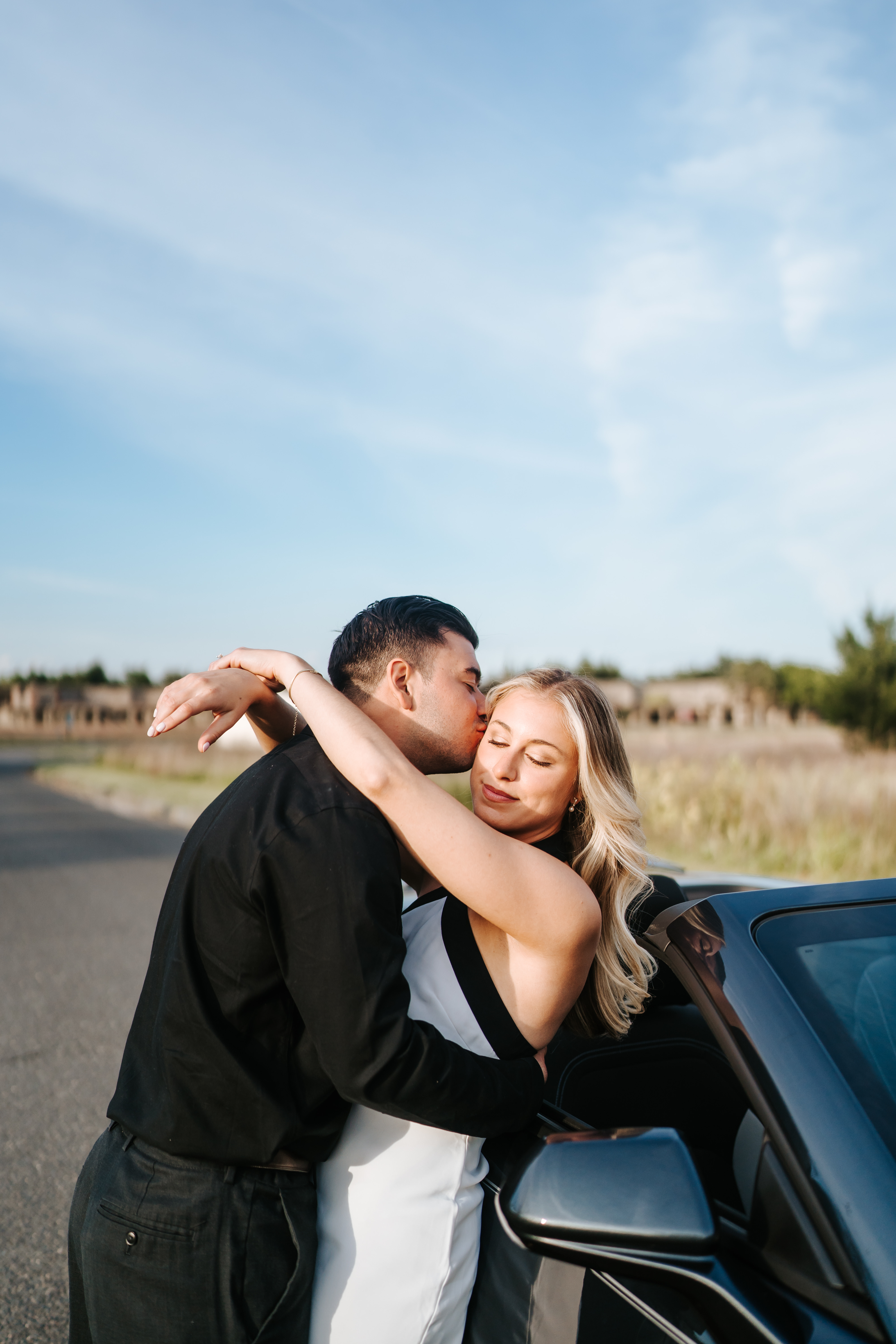 Fall Sandy Hook Beach Engagement Session New Jersey Wedding Photographer