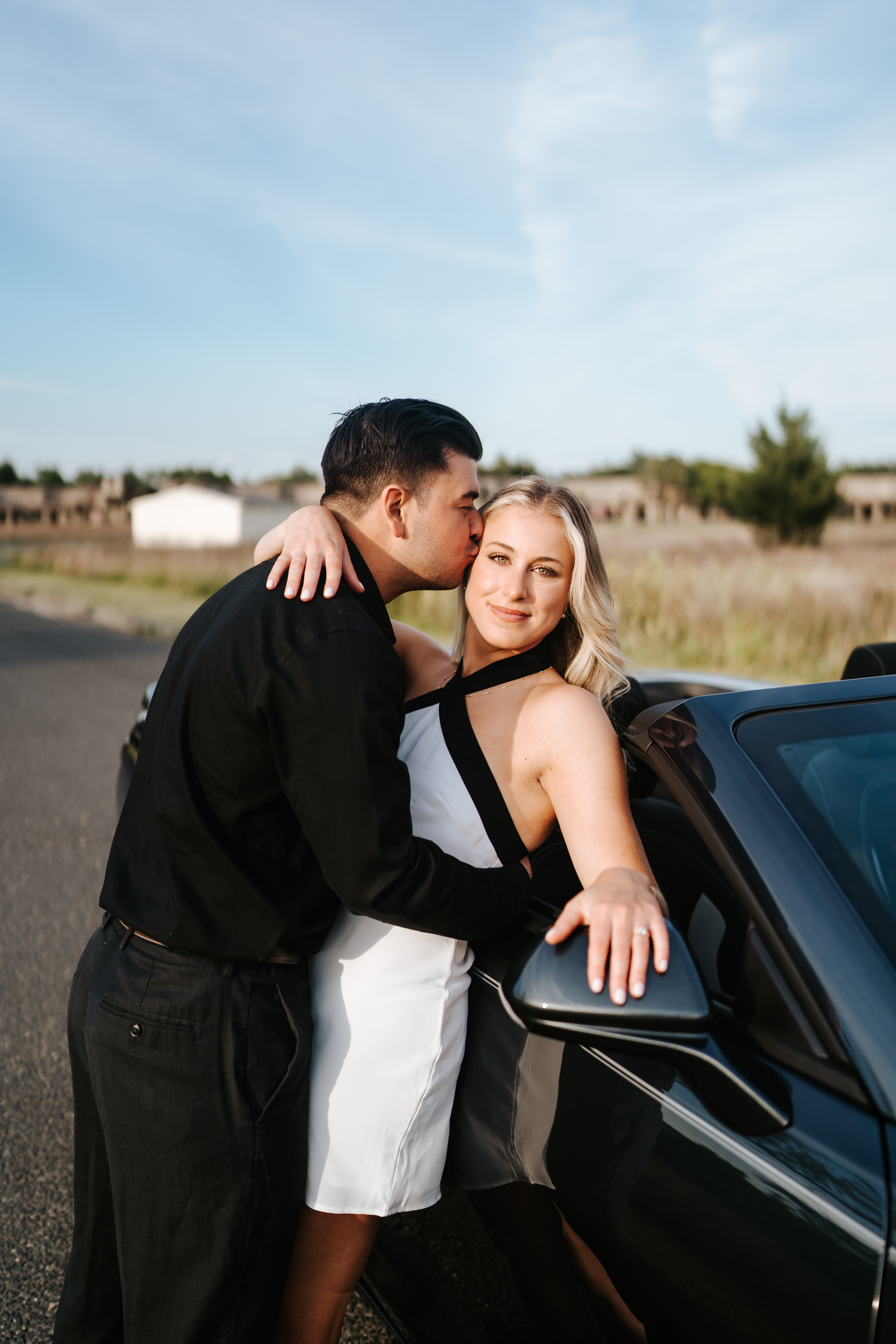 Fall Sandy Hook Beach Engagement Session New Jersey Wedding Photographer