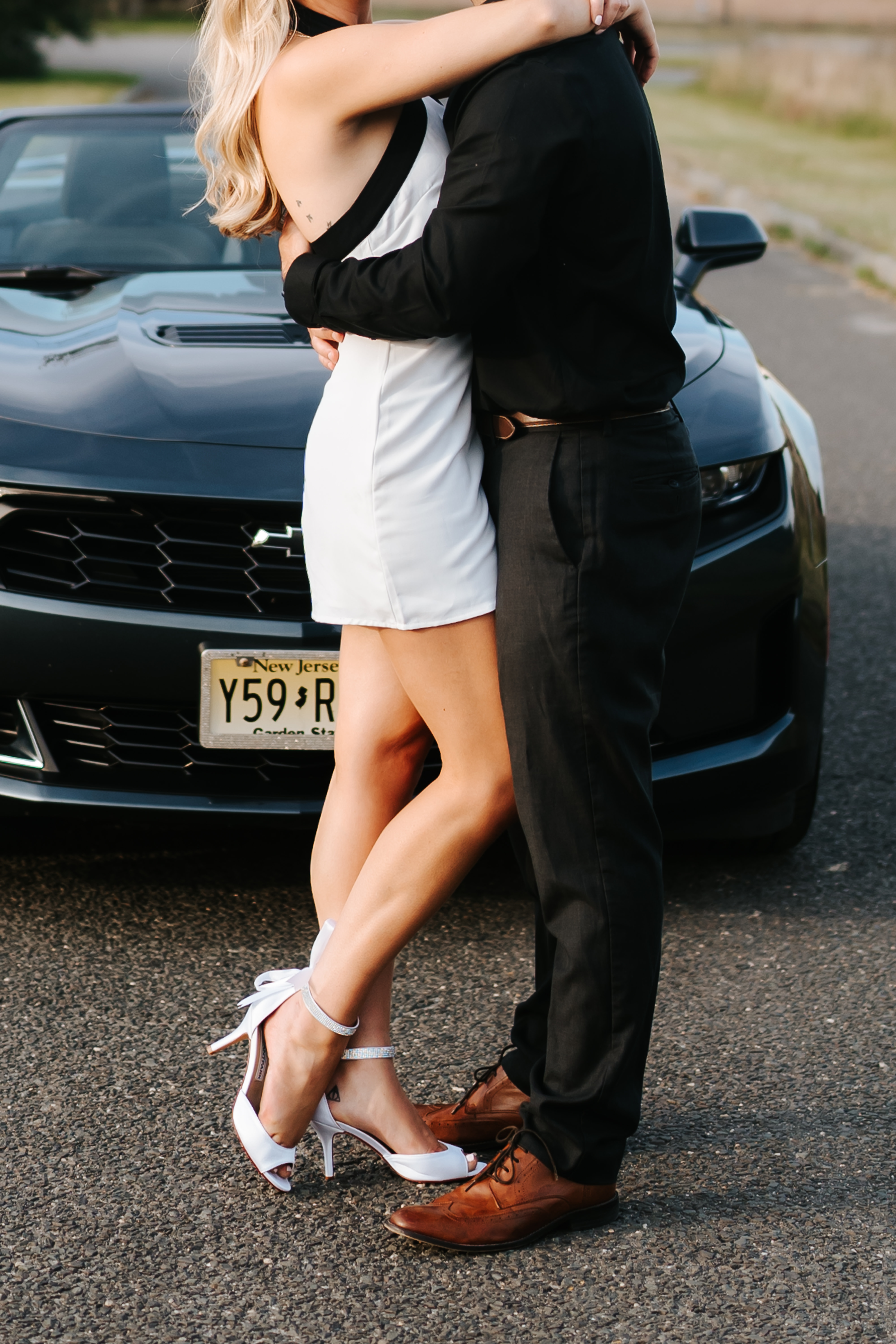 Fall Sandy Hook Beach Engagement Session New Jersey Wedding Photographer