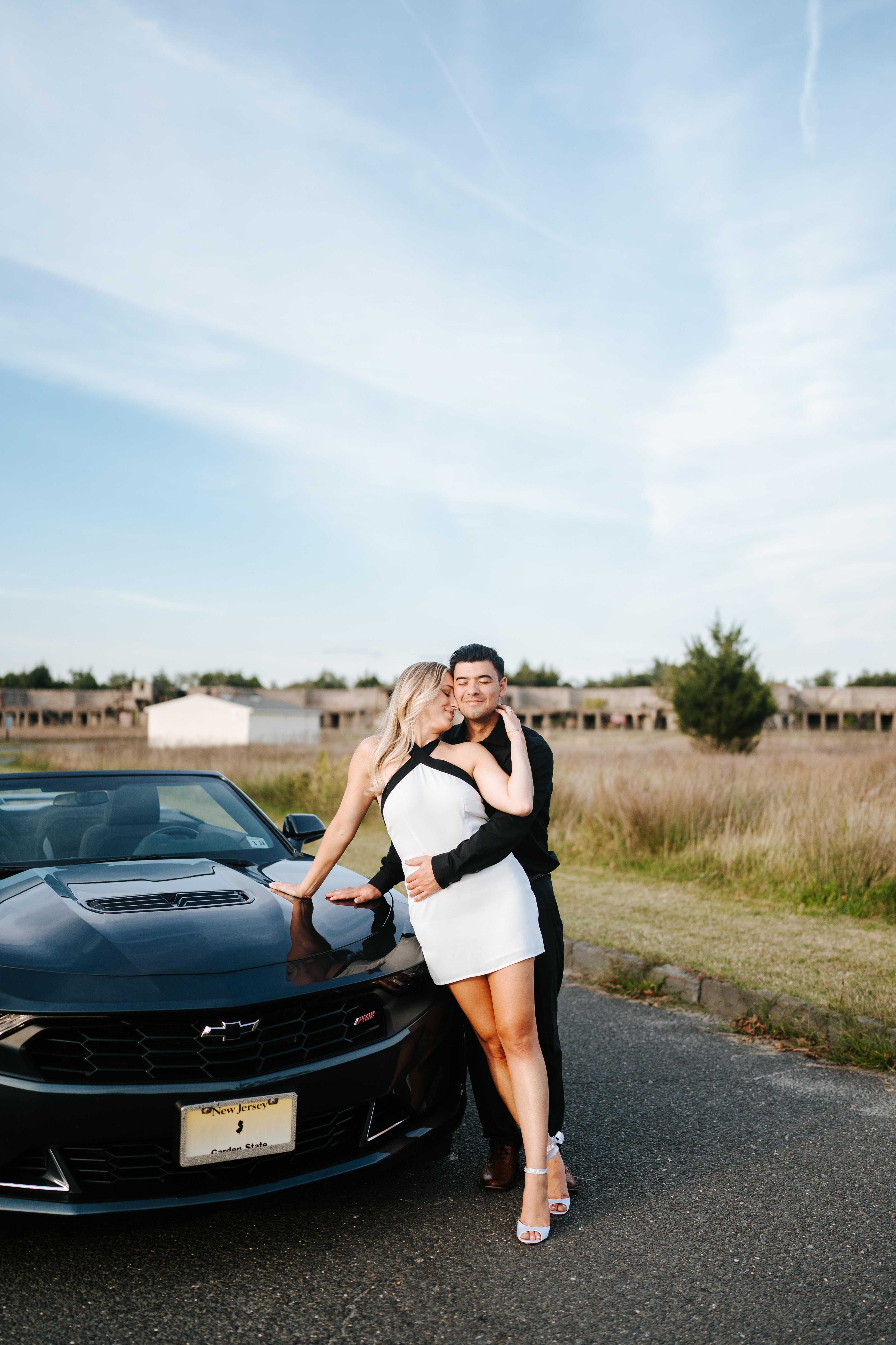 Fall Sandy Hook Beach Engagement Session New Jersey Wedding Photographer